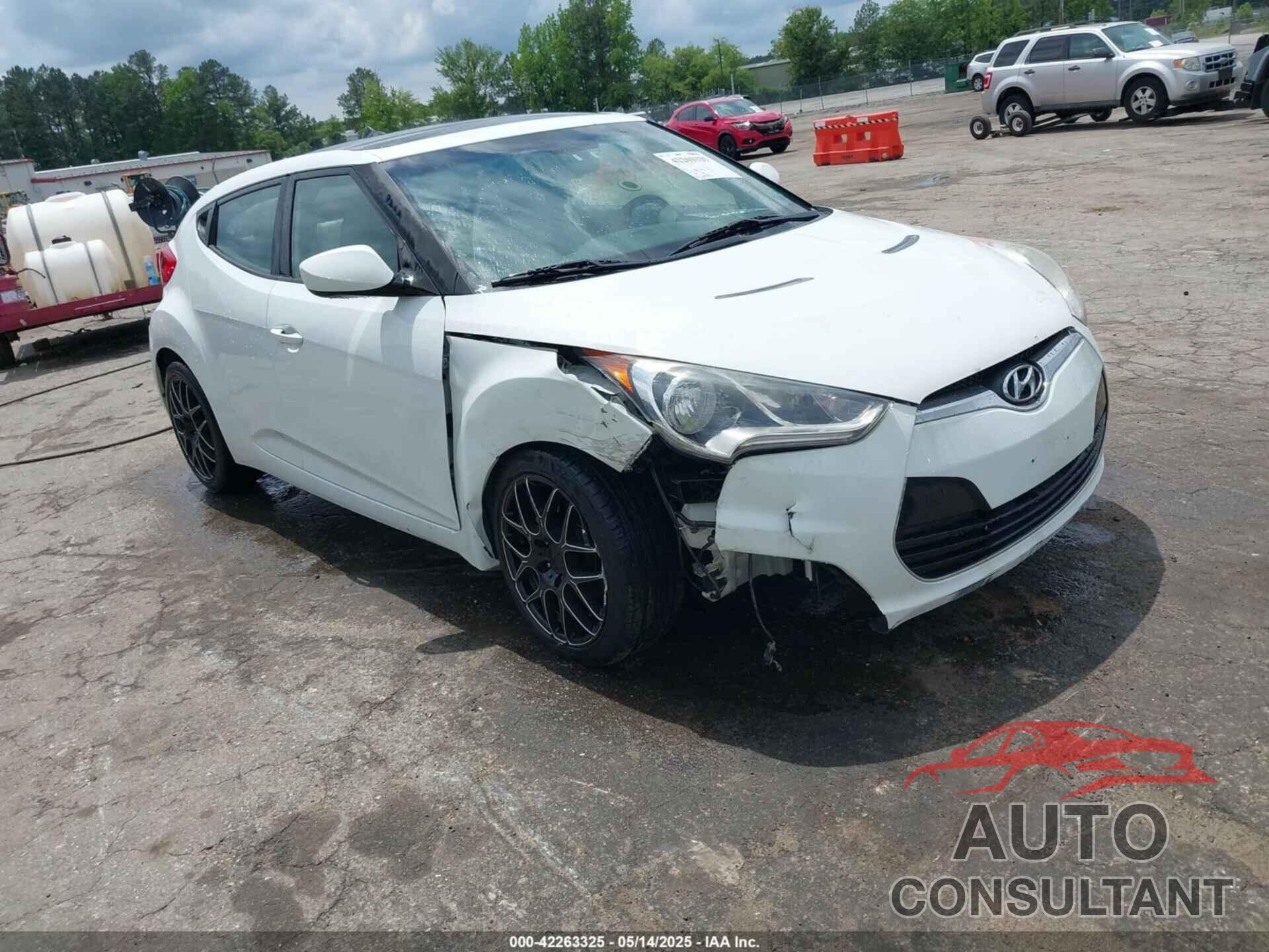 HYUNDAI VELOSTER 2012 - KMHTC6AD2CU051503