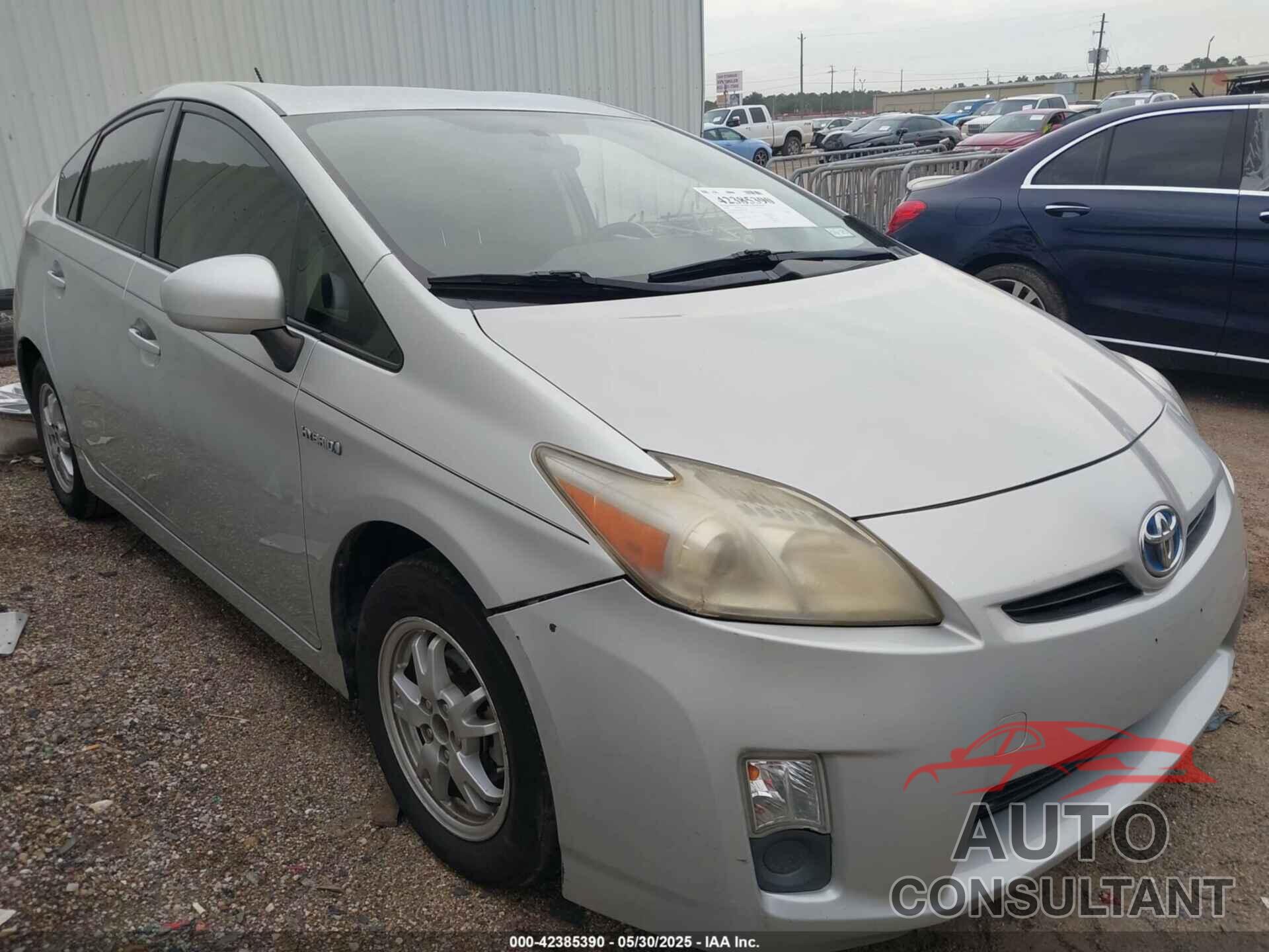 TOYOTA PRIUS 2010 - JTDKN3DU0A0231507