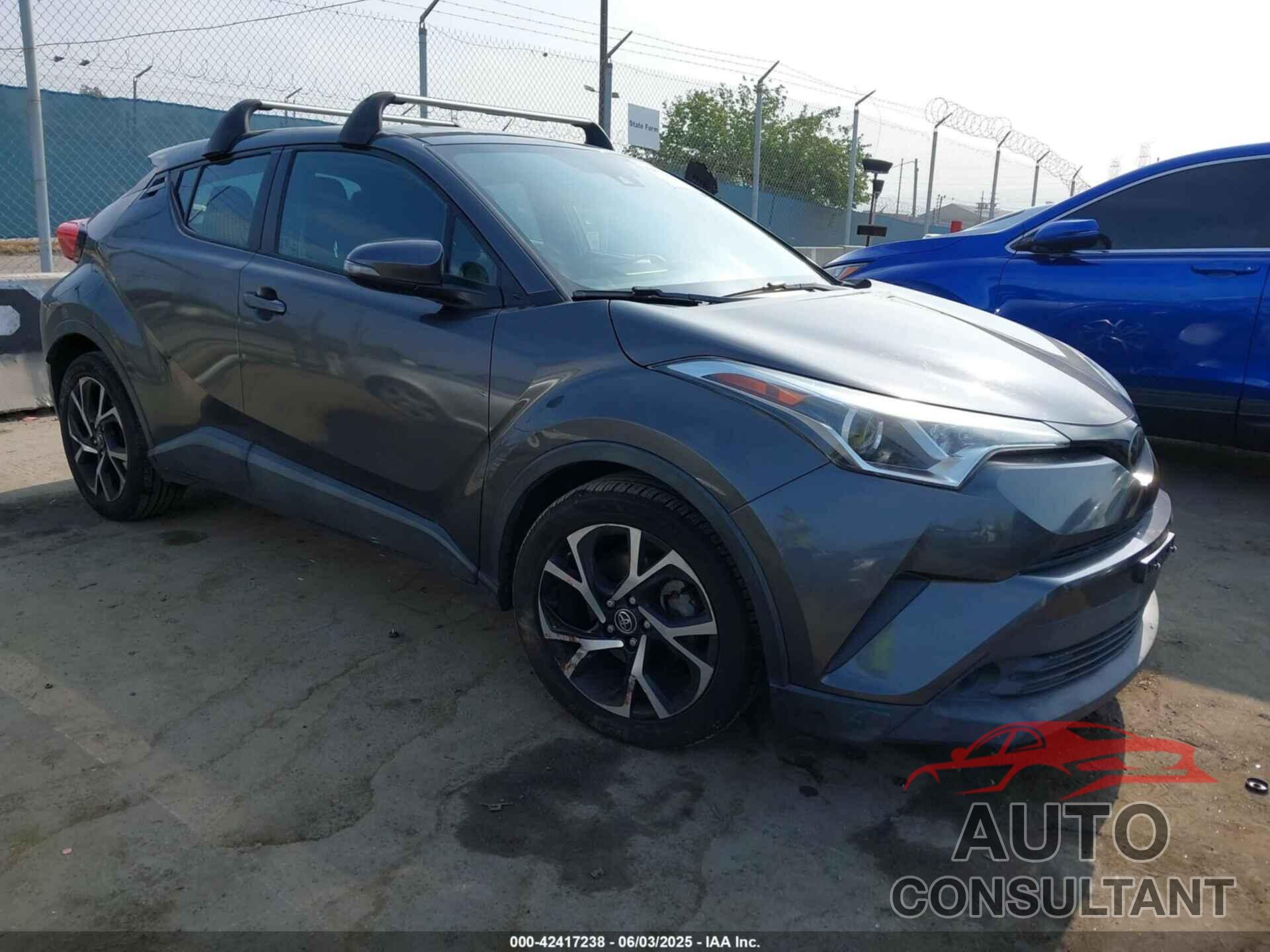 TOYOTA C-HR 2018 - NMTKHMBX6JR040504