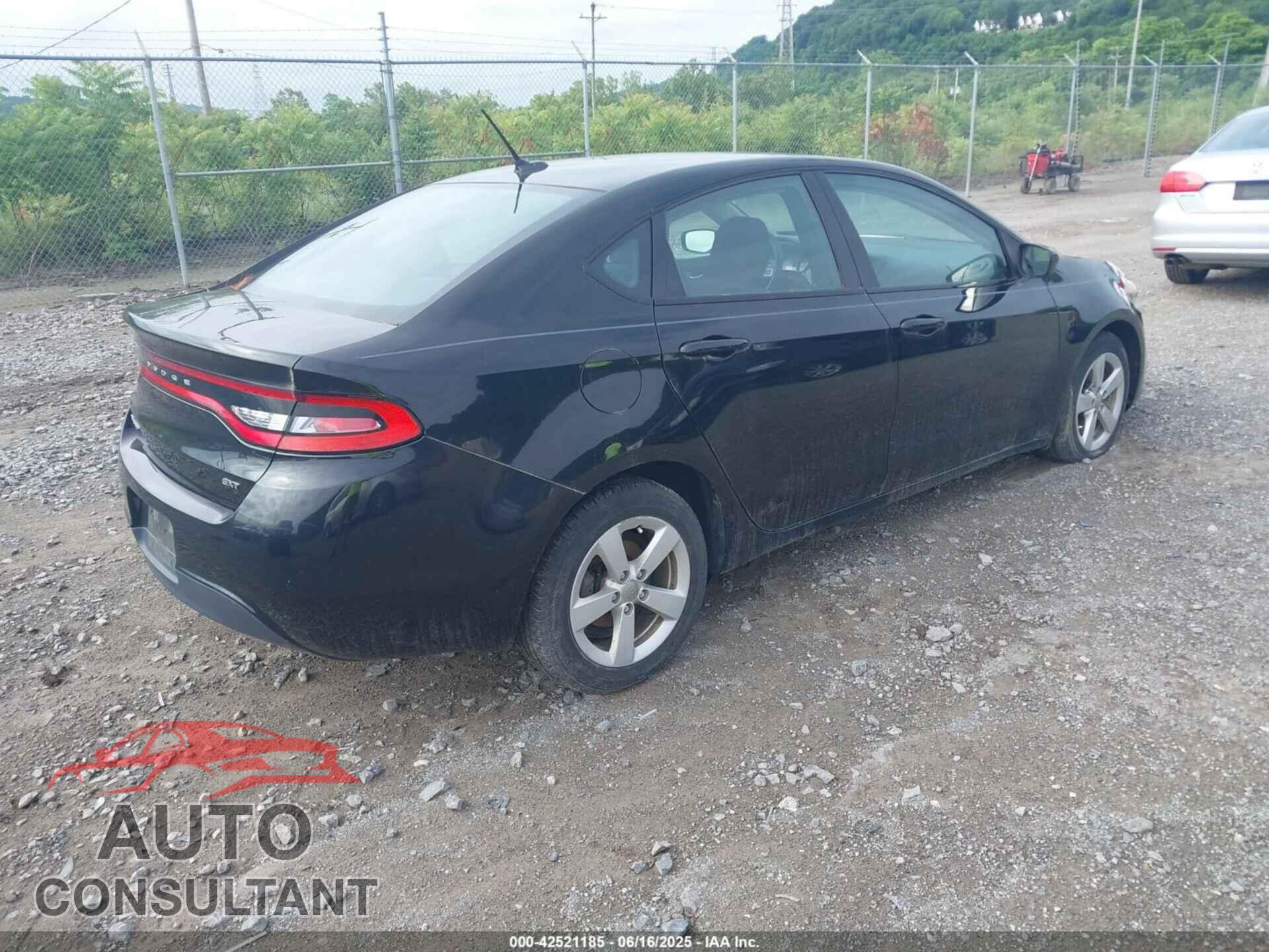 DODGE DART 2015 - 1C3CDFBB7FD330582