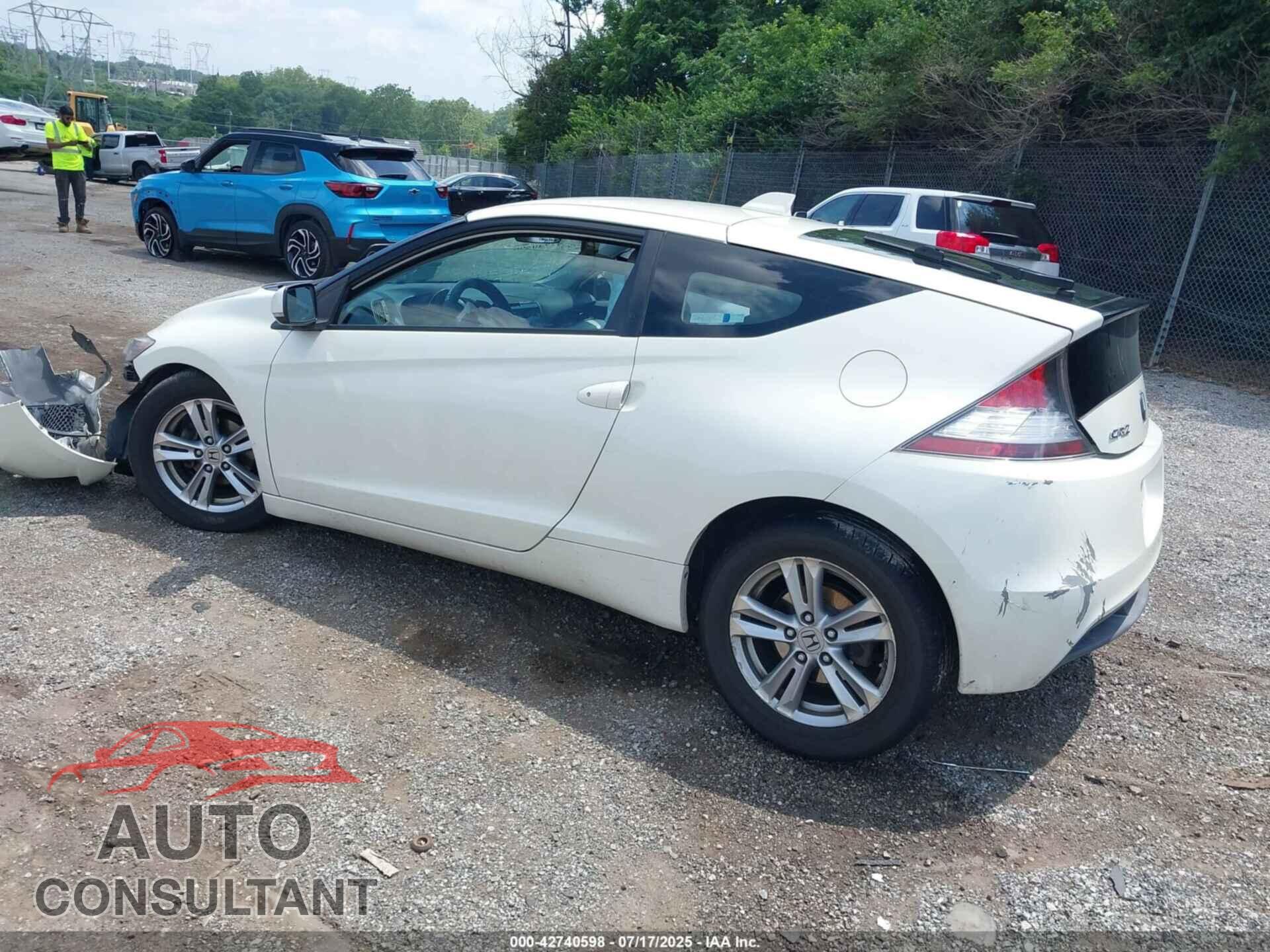 HONDA CR-Z 2011 - JHMZF1C65BS006880
