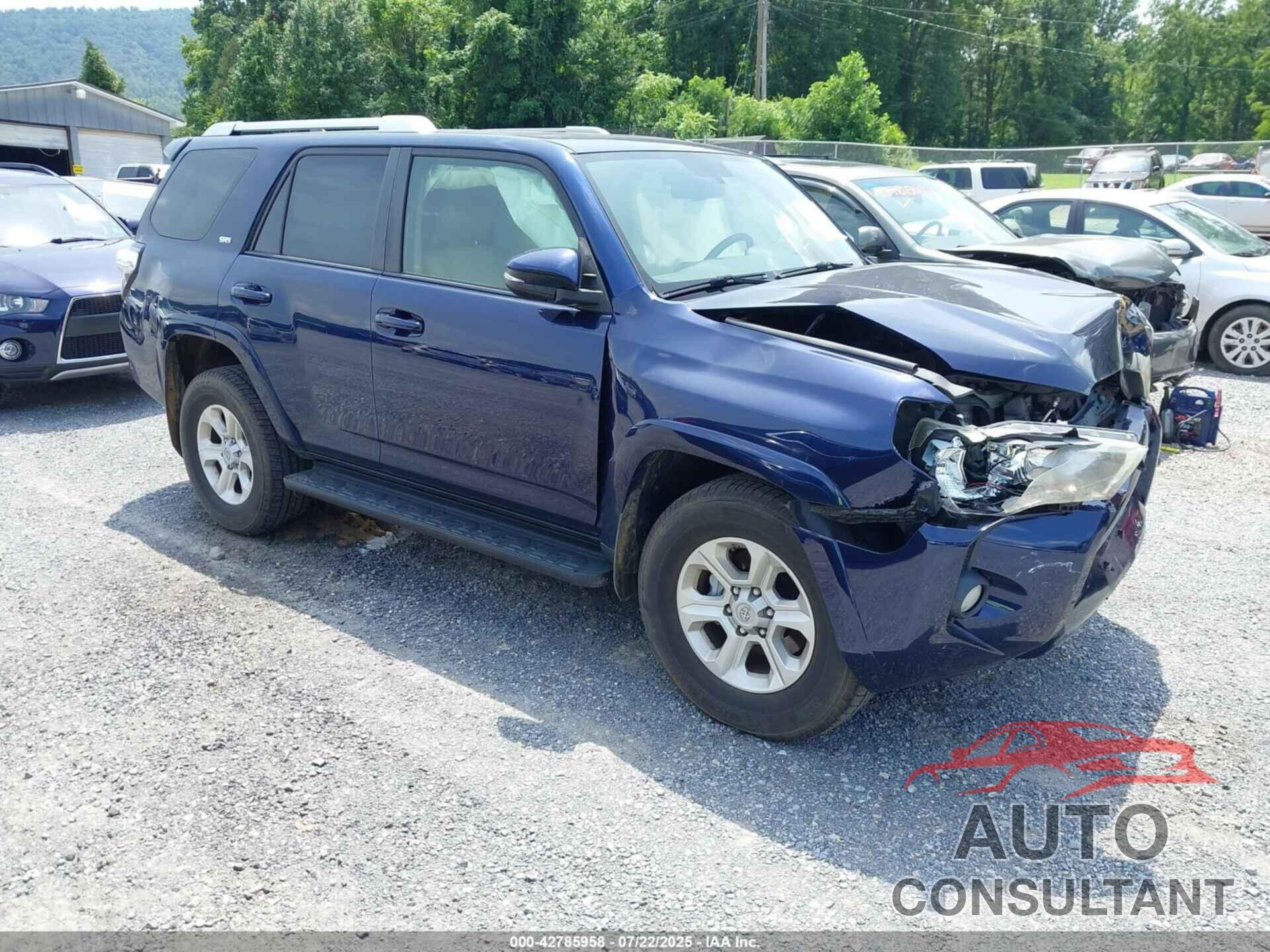 TOYOTA 4RUNNER 2016 - JTEBU5JR4G5280683