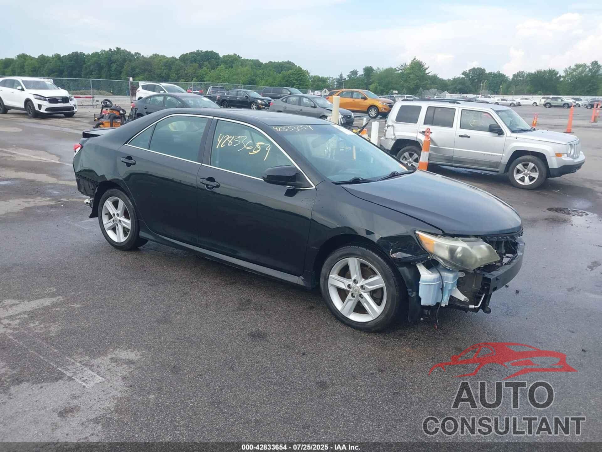 TOYOTA CAMRY 2012 - 4T1BF1FK8CU062082