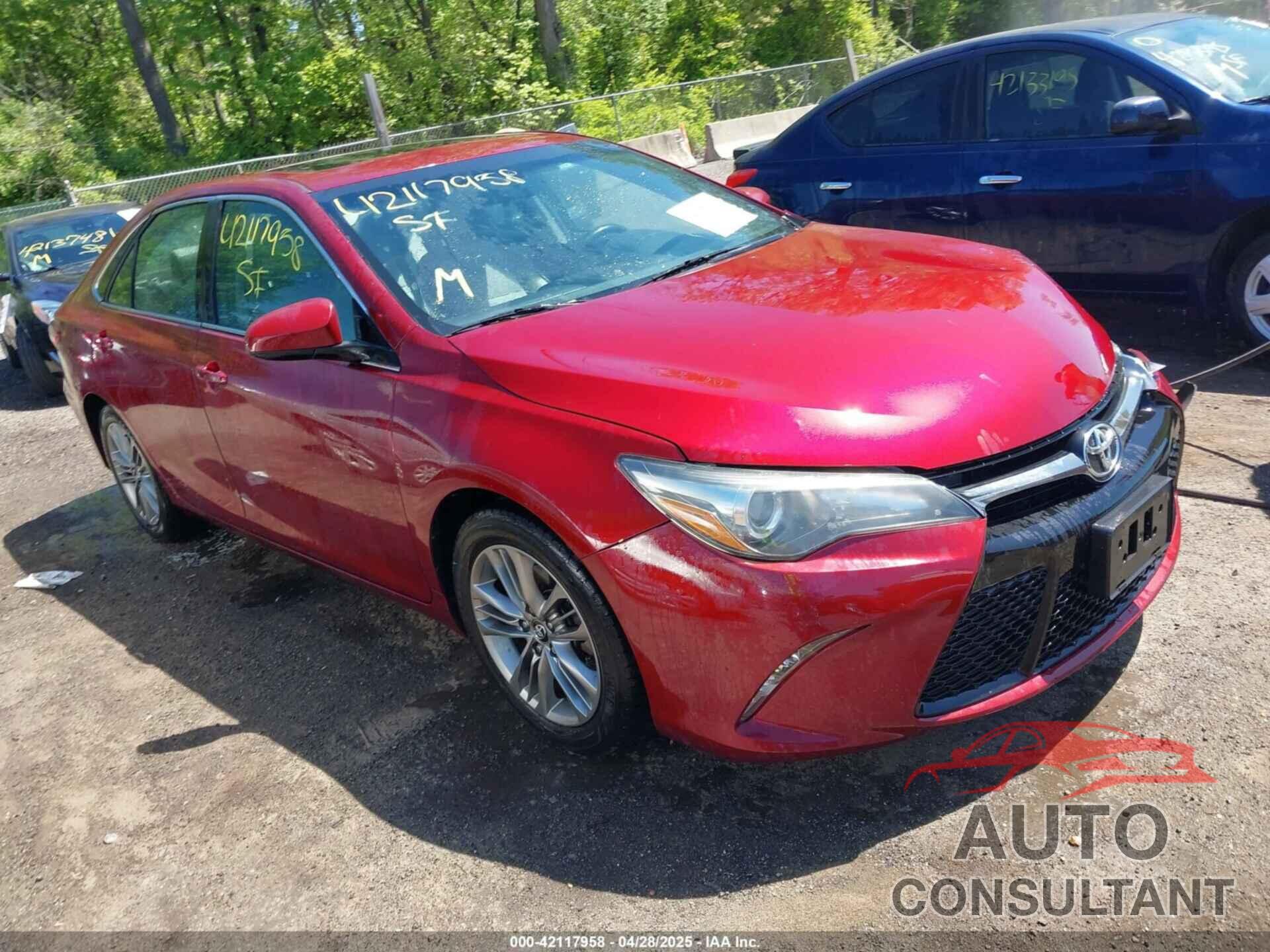 TOYOTA CAMRY 2017 - 4T1BF1FK5HU685487