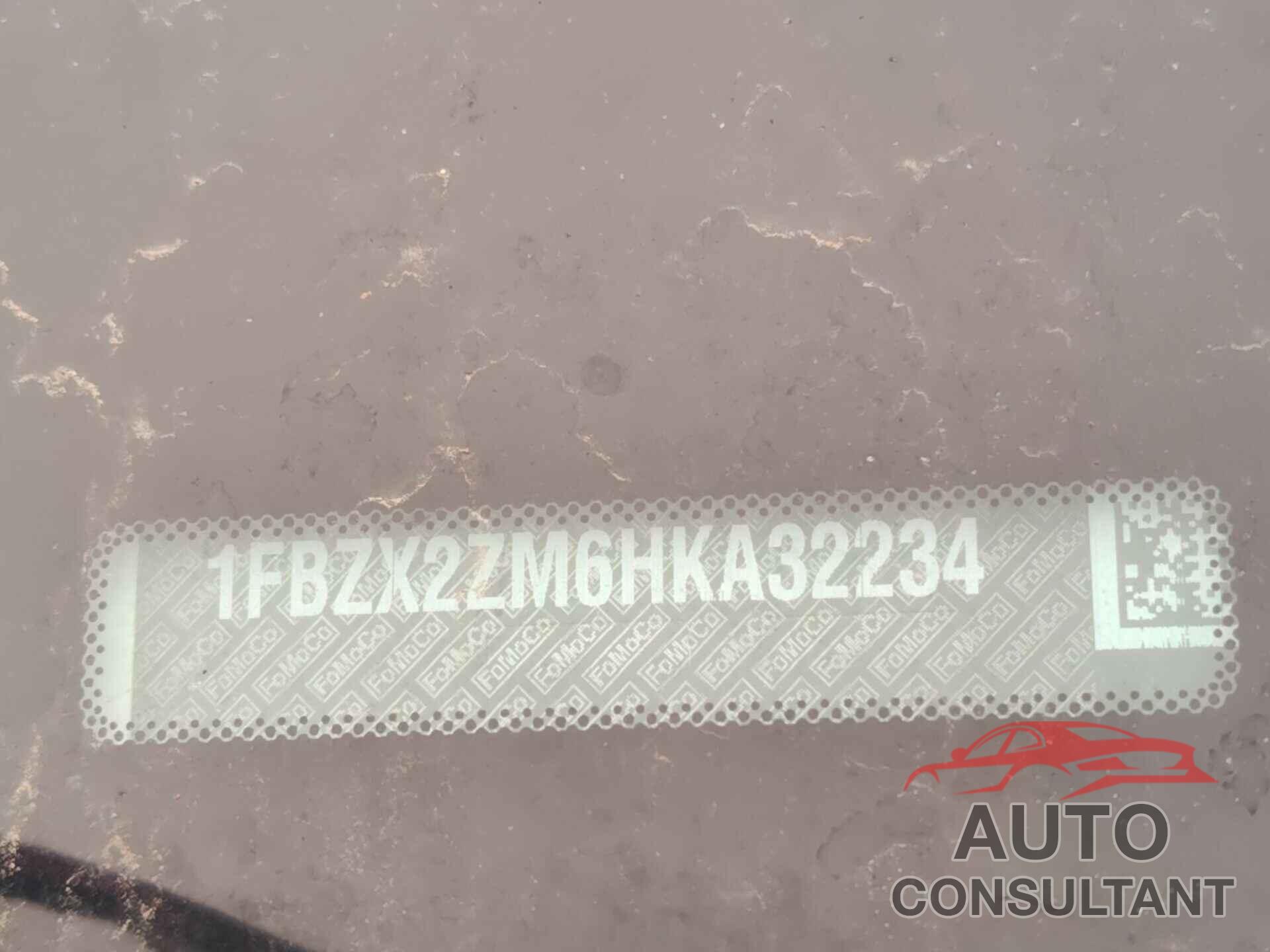 FORD TRANSIT 2017 - 1FBZX2ZM6HKA32234