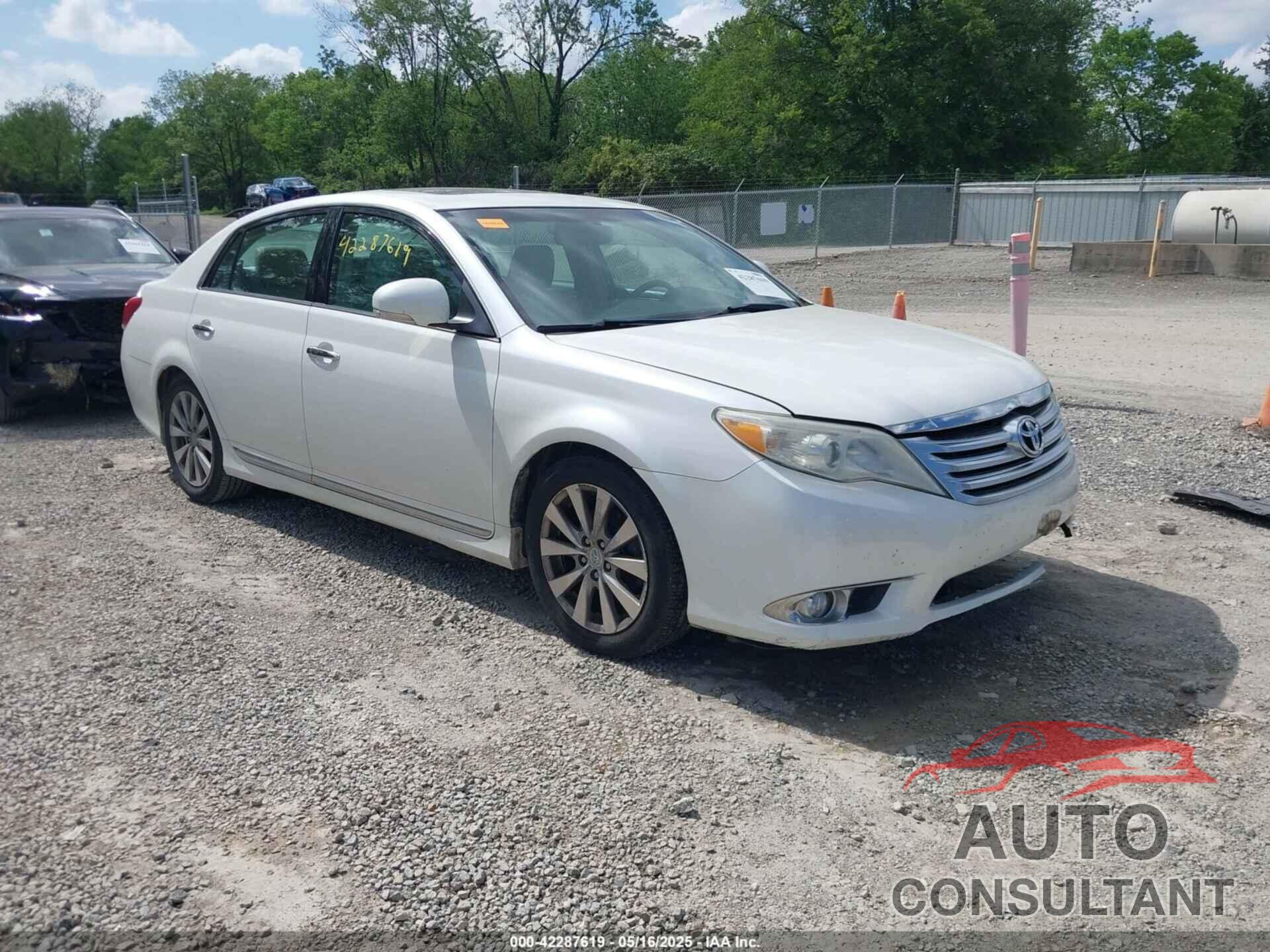 TOYOTA AVALON 2012 - 4T1BK3DB2CU460334