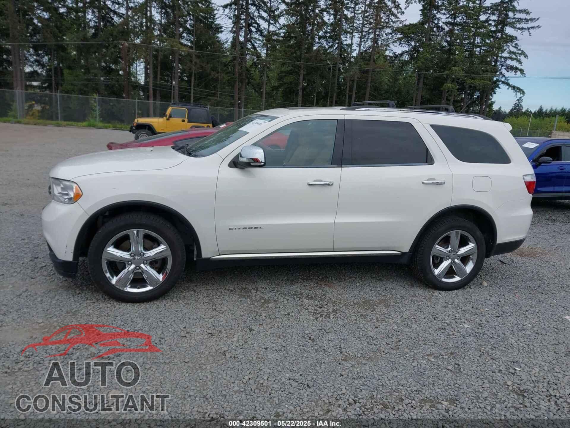 DODGE DURANGO 2012 - 1C4RDJEG8CC336957