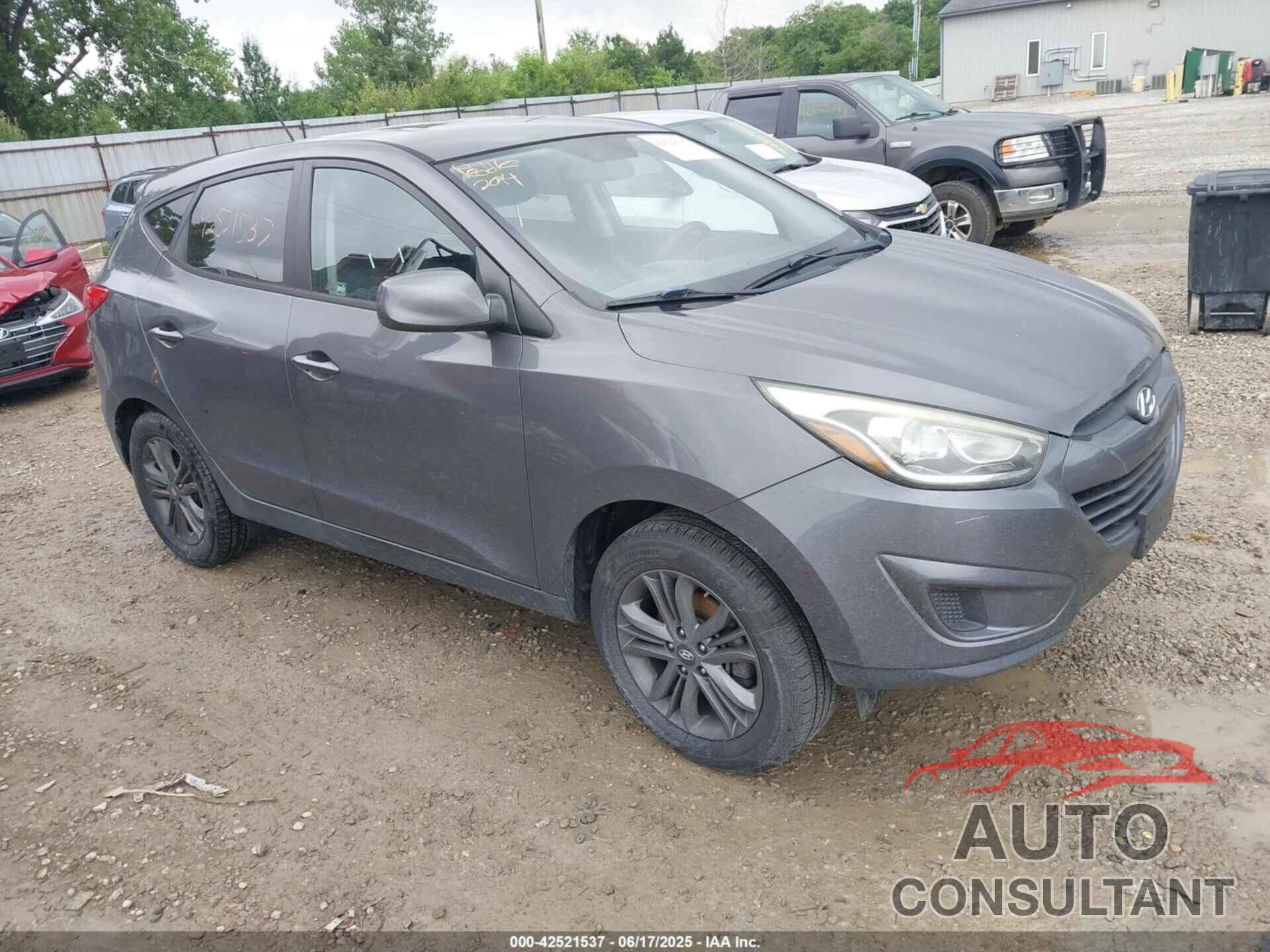 HYUNDAI TUCSON 2014 - KM8JT3AF4EU944170