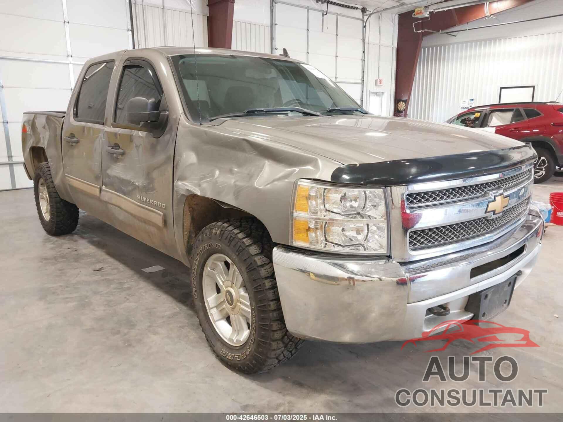 CHEVROLET SILVERADO 1500 2013 - 3GCPKSE76DG168088