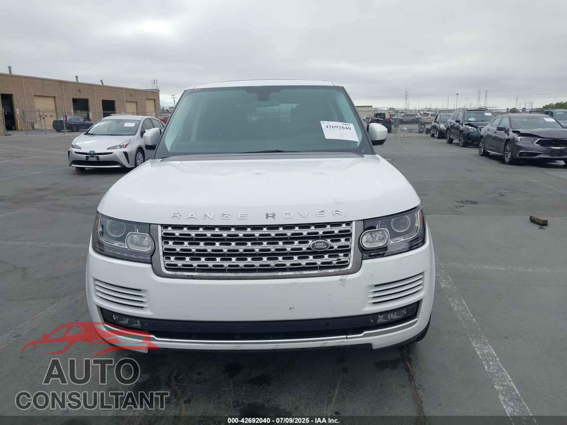 LAND ROVER RANGE ROVER 2015 - SALGS2VF2FA235545