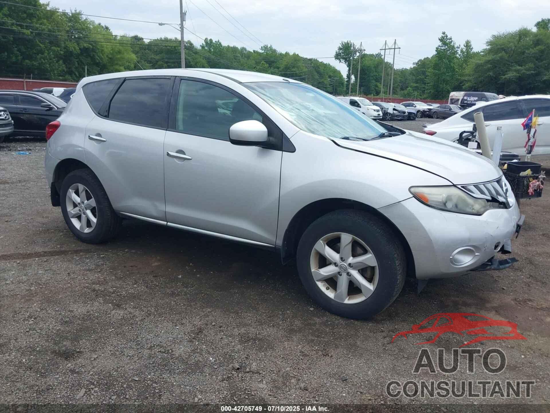 NISSAN MURANO 2010 - JN8AZ1MWXAW121247