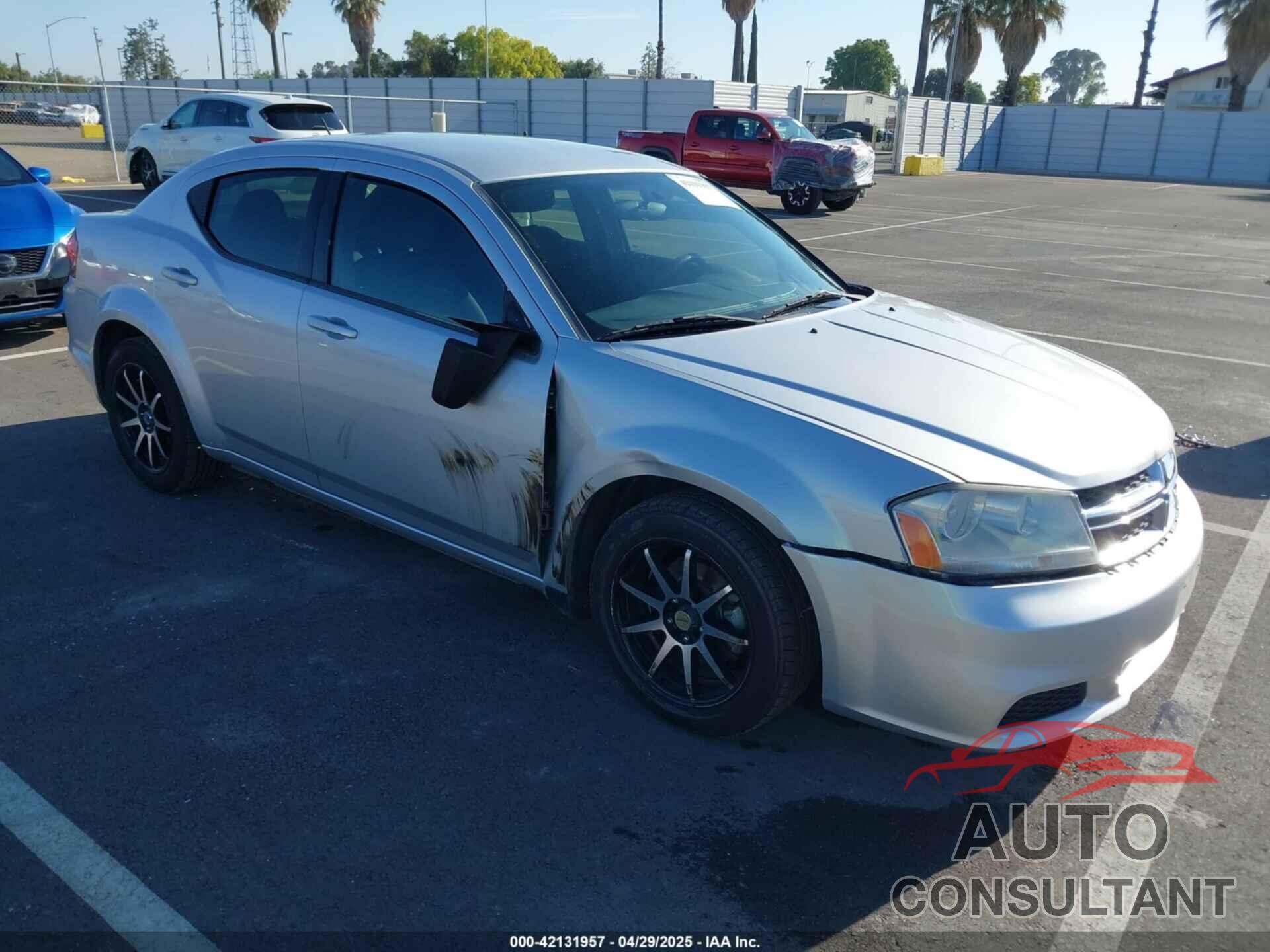 DODGE AVENGER 2011 - 1B3BD4FB8BN579145