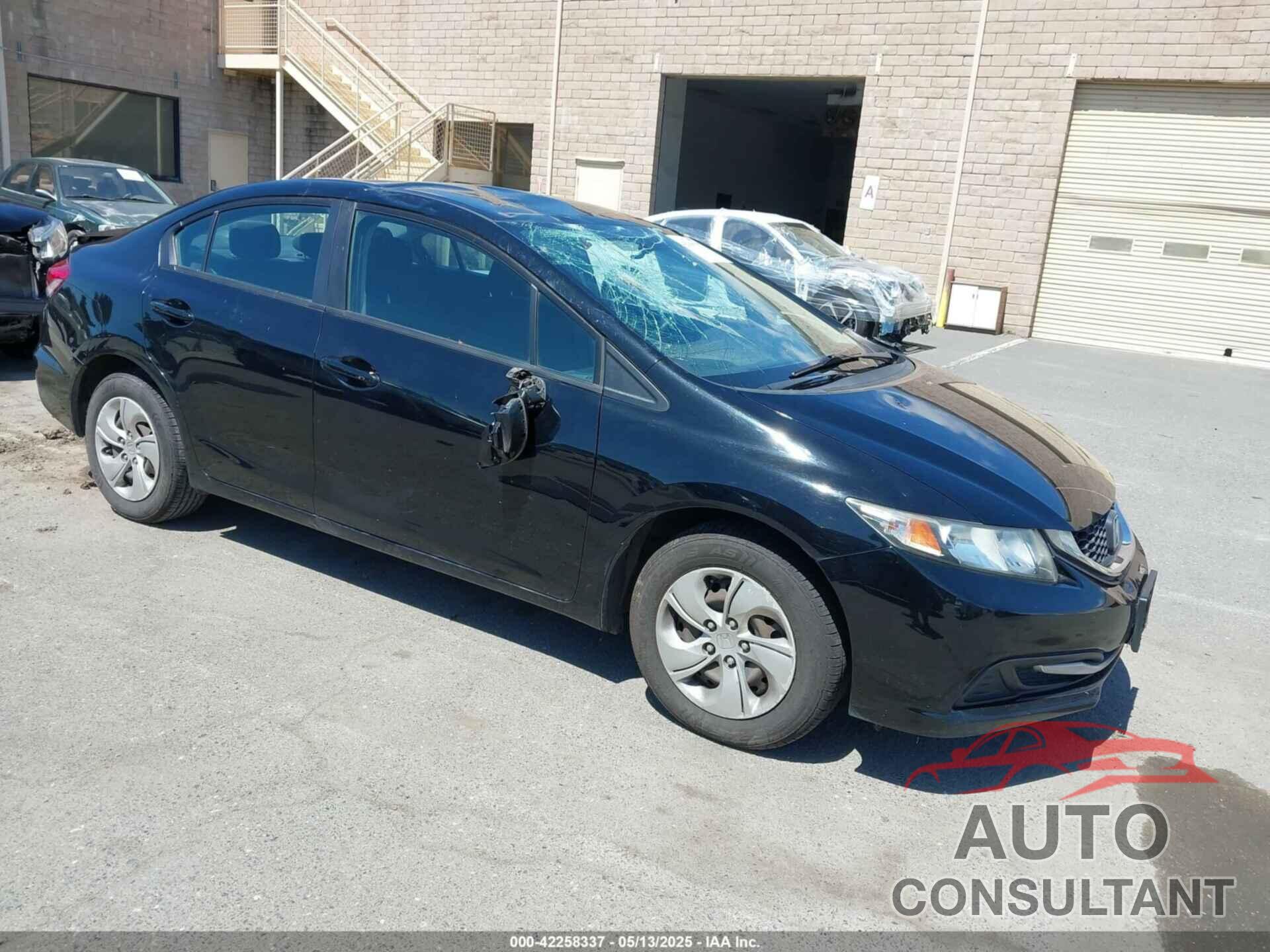 HONDA CIVIC 2013 - 19XFB2F53DE280819