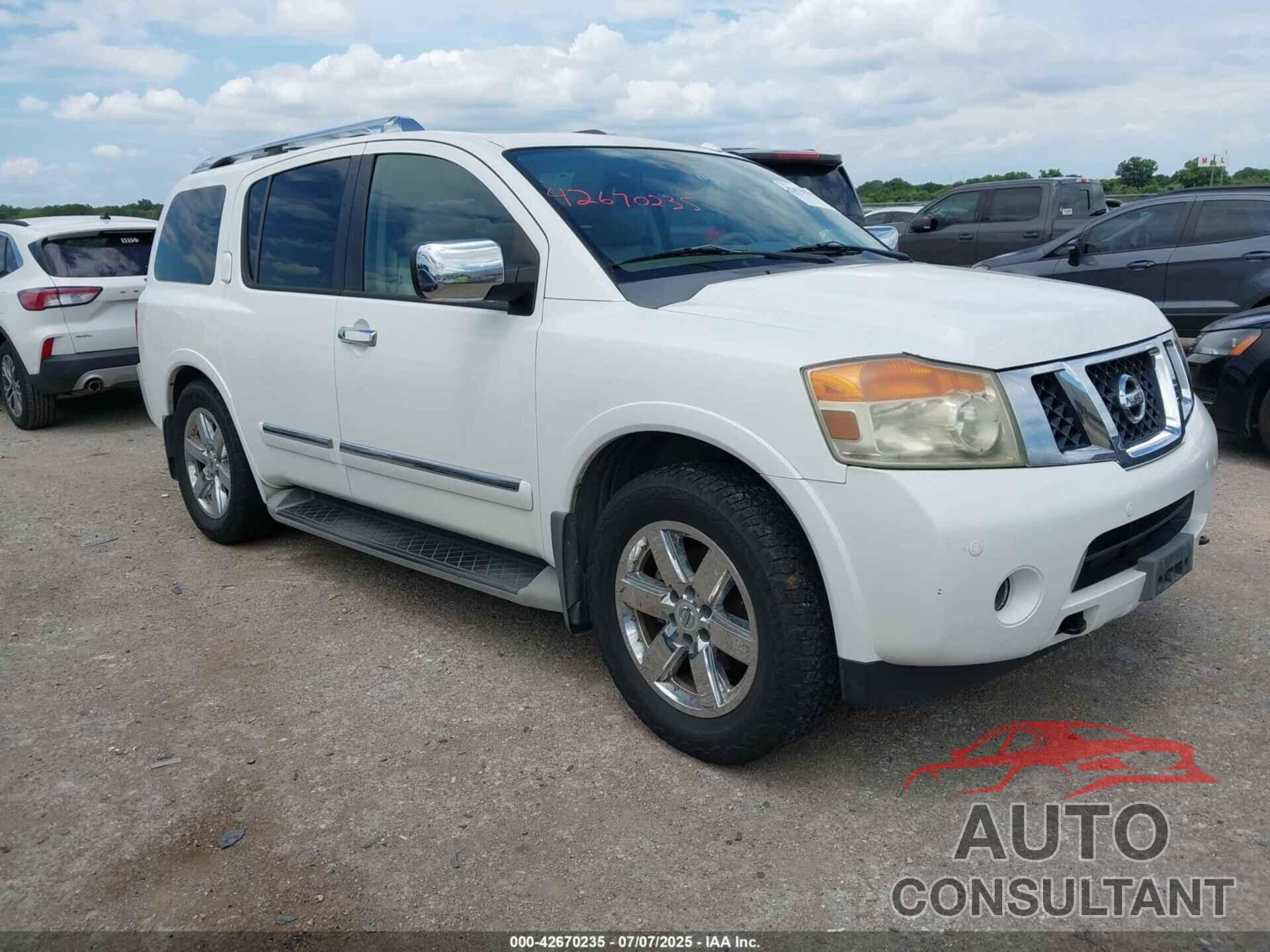 NISSAN ARMADA 2010 - 5N1BA0ND9AN600310
