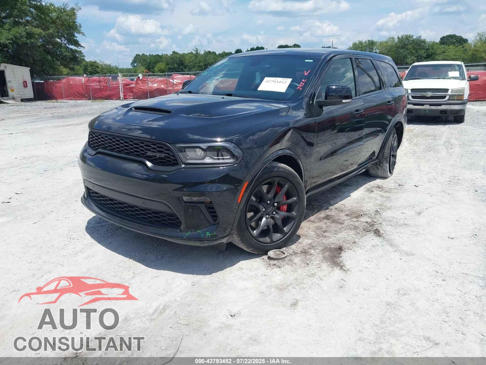 DODGE DURANGO 2021 - 1C4SDJGJ7MC696510