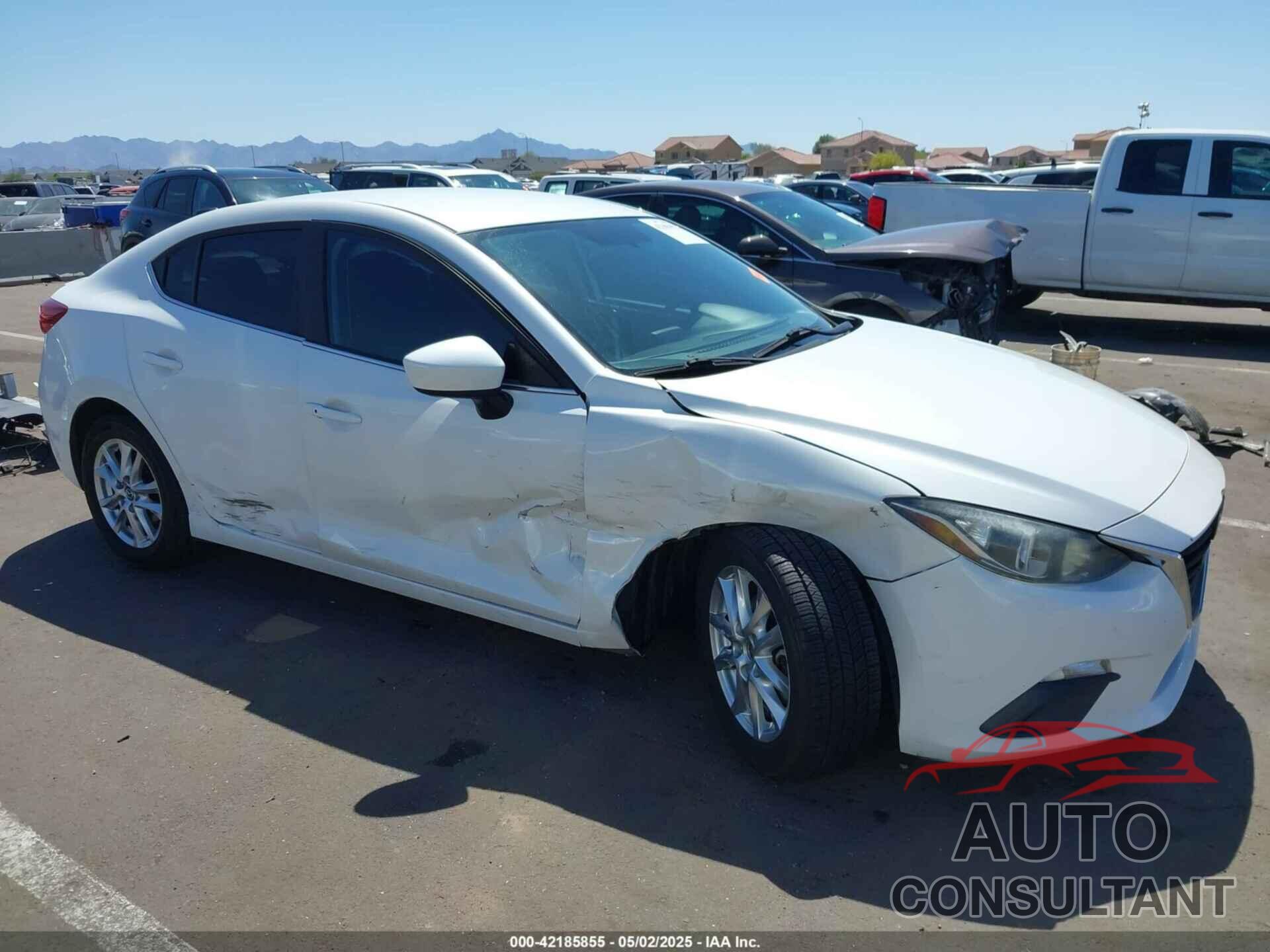 MAZDA MAZDA3 2014 - JM1BM1V77E1140315