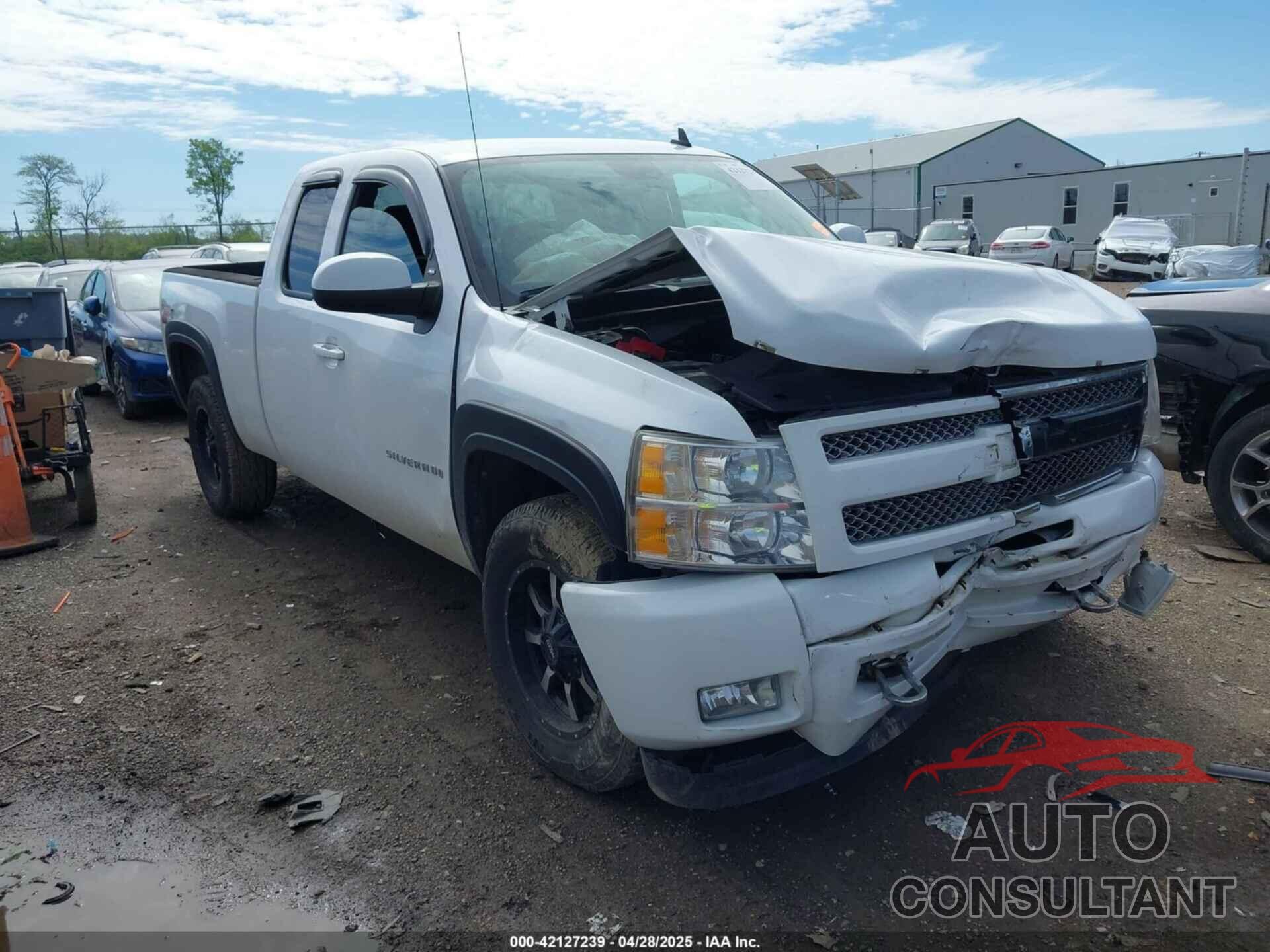 CHEVROLET SILVERADO 1500 2010 - 1GCSKSE37AZ151531