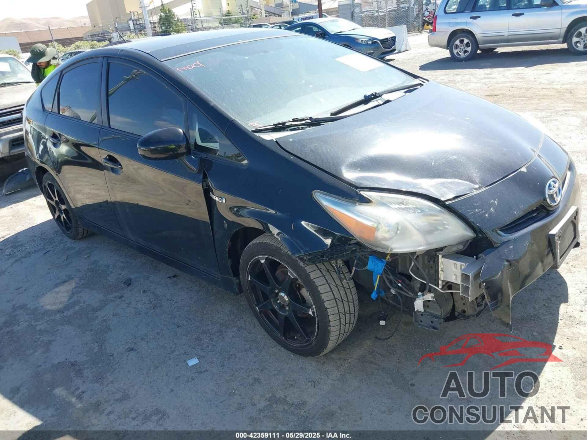 TOYOTA PRIUS 2010 - JTDKN3DUXA0047398