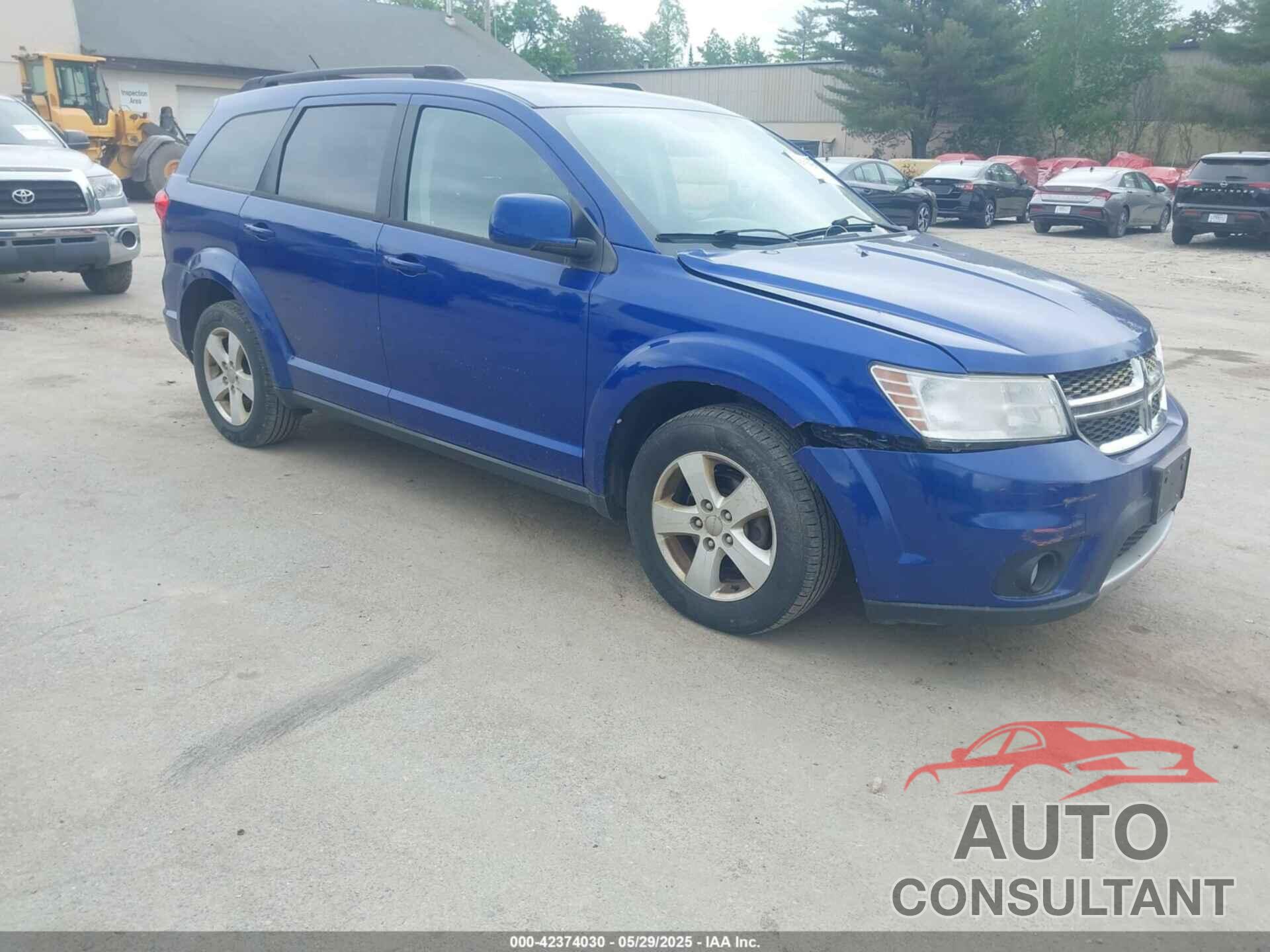 DODGE JOURNEY 2012 - 3C4PDDBG7CT285677