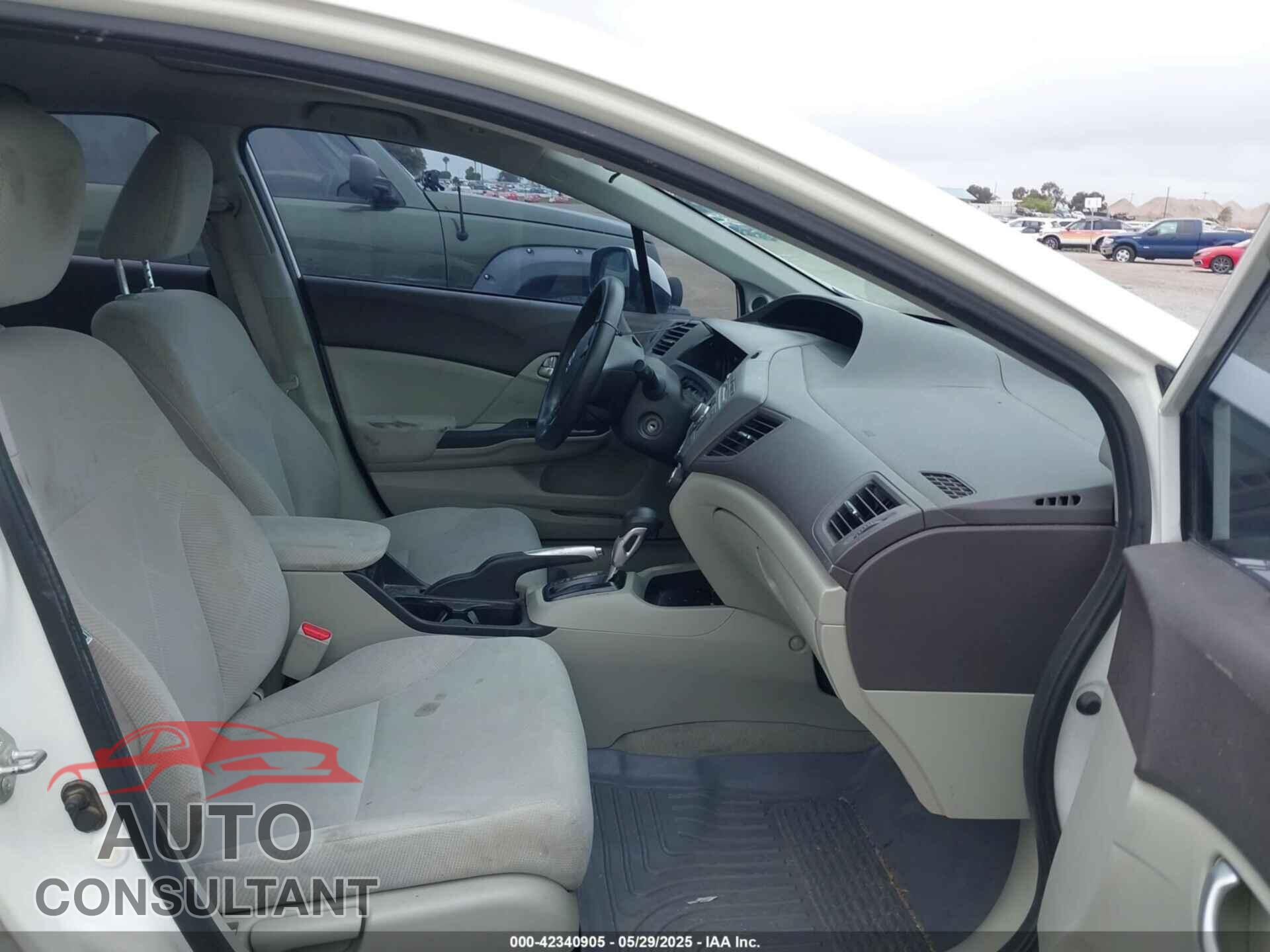 HONDA CIVIC 2012 - 2HGFB2F81CH545722