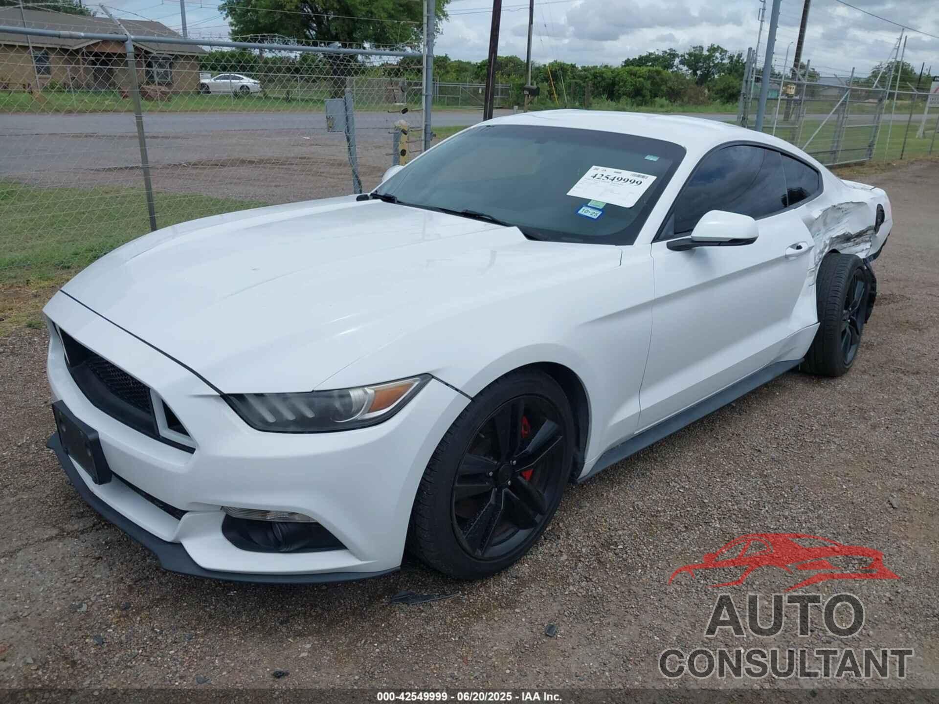 FORD MUSTANG 2017 - 1FA6P8TH5H5264342