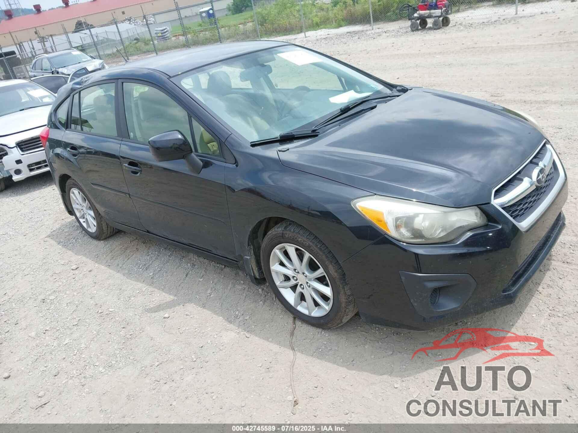 SUBARU IMPREZA 2013 - JF1GPAC69D2881684