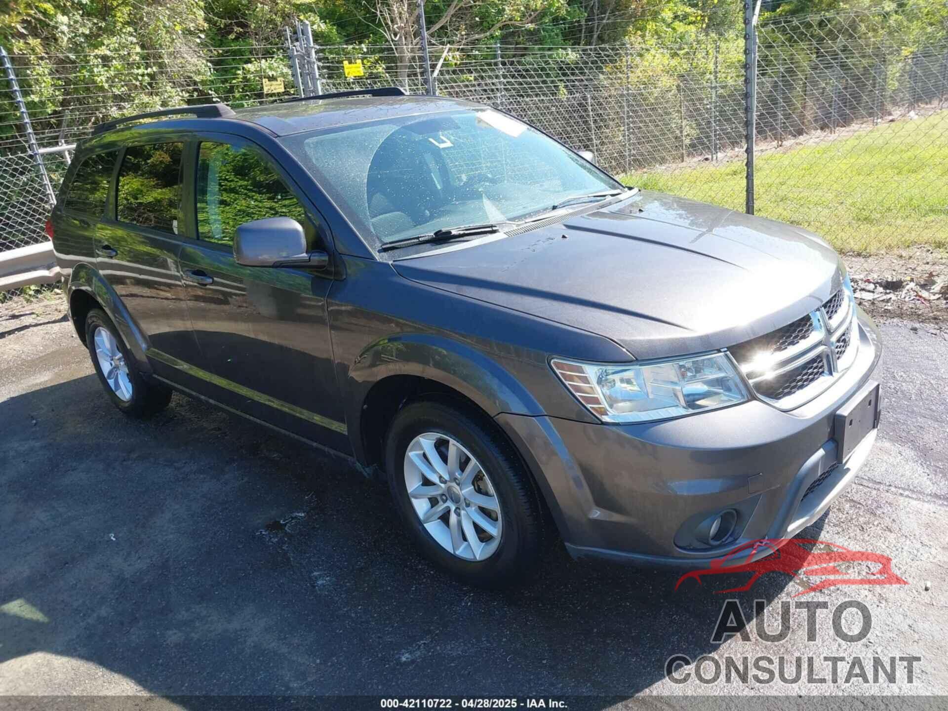 DODGE JOURNEY 2015 - 3C4PDCBG3FT718443