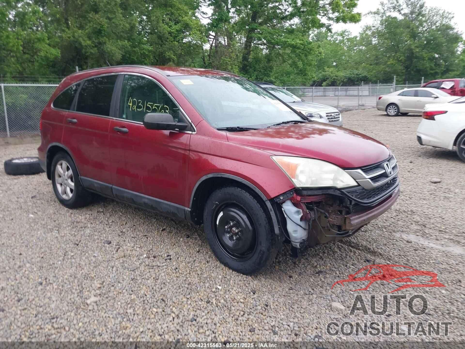 HONDA CR-V 2011 - 5J6RE4H40BL036595