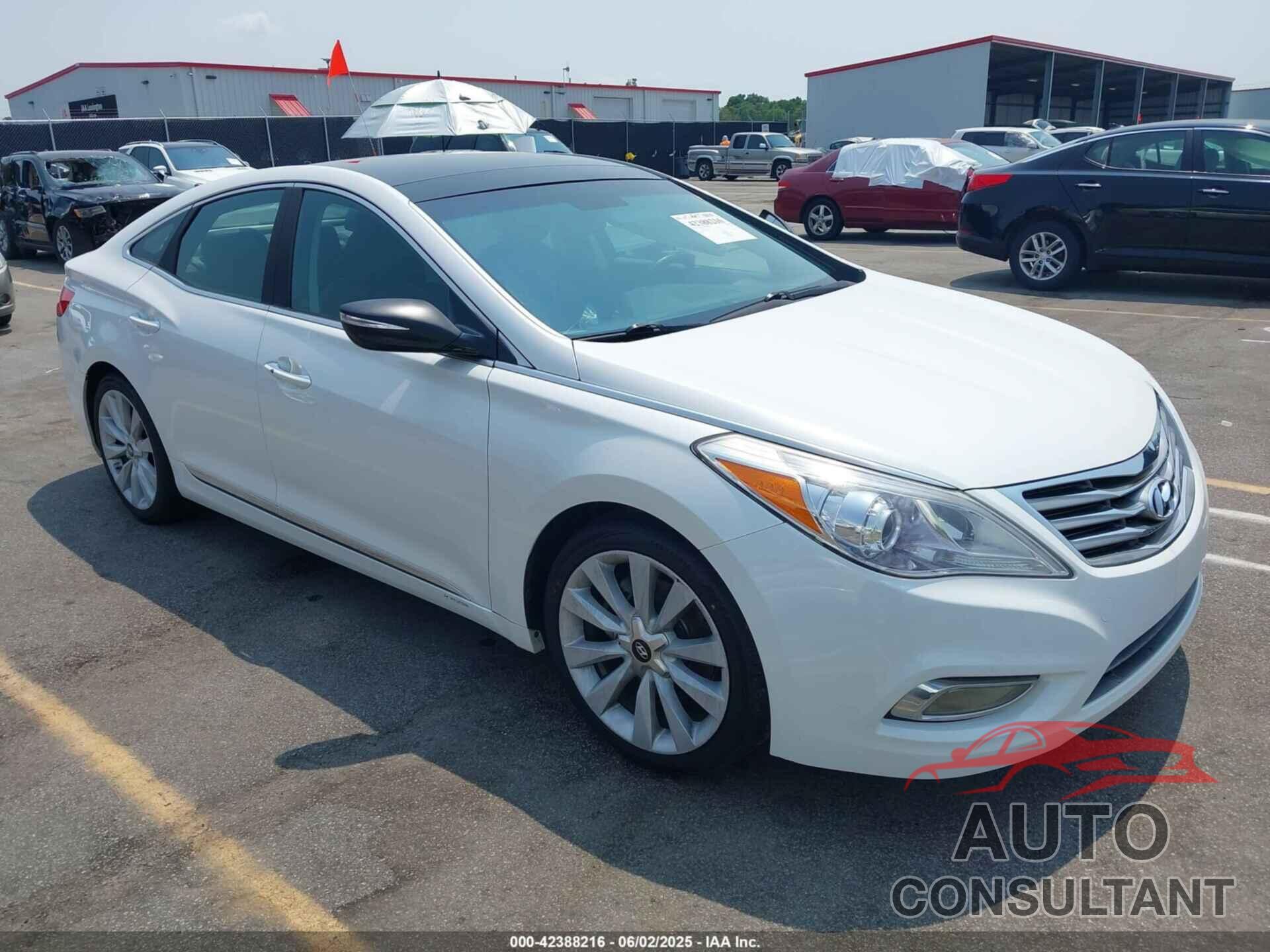 HYUNDAI AZERA 2014 - KMHFH4JG1EA350109