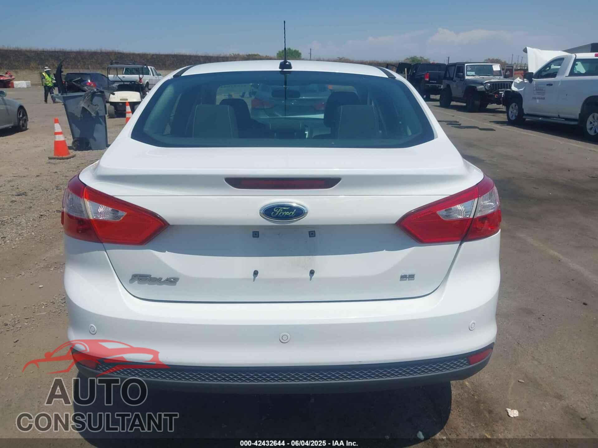 FORD FOCUS 2013 - 1FADP3F23DL332841