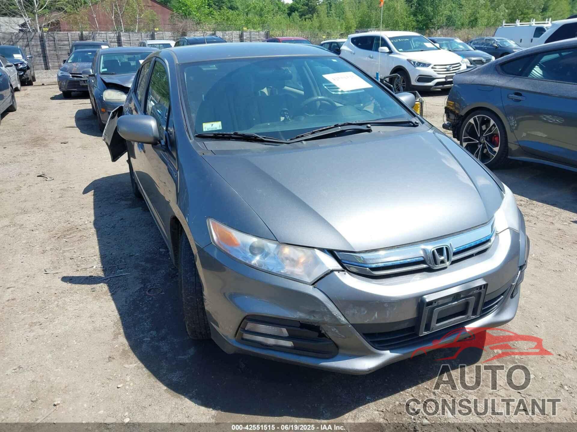 HONDA INSIGHT 2013 - JHMZE2H31DS002352