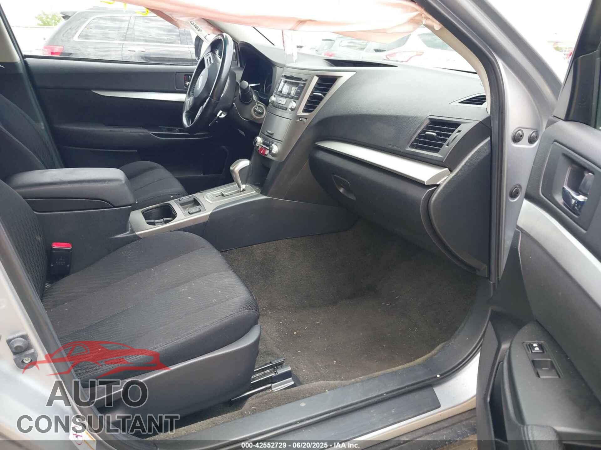 SUBARU OUTBACK 2012 - 4S4BRCCC3C3235741