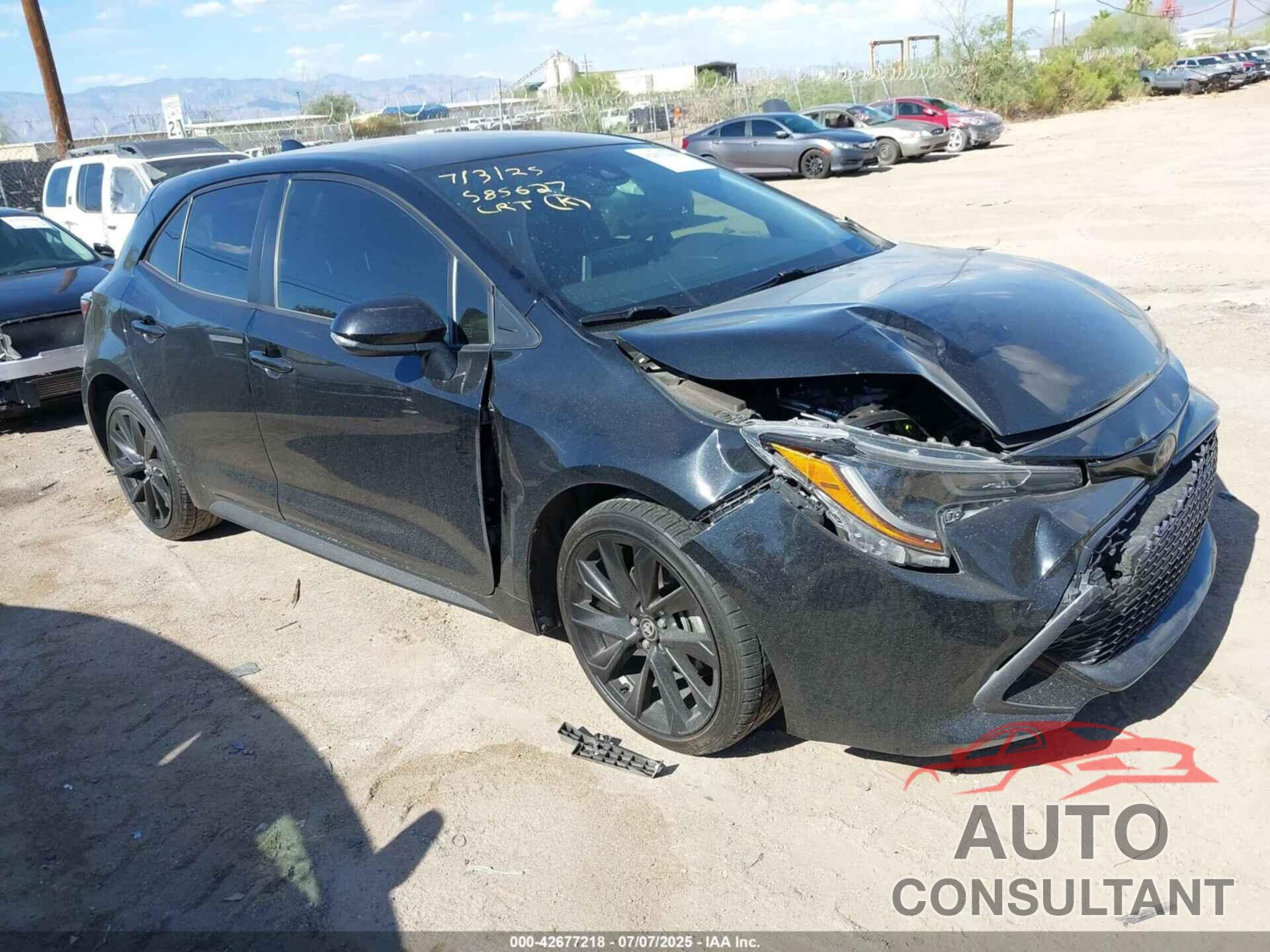 TOYOTA COROLLA 2022 - JTND4MBE6N3162450