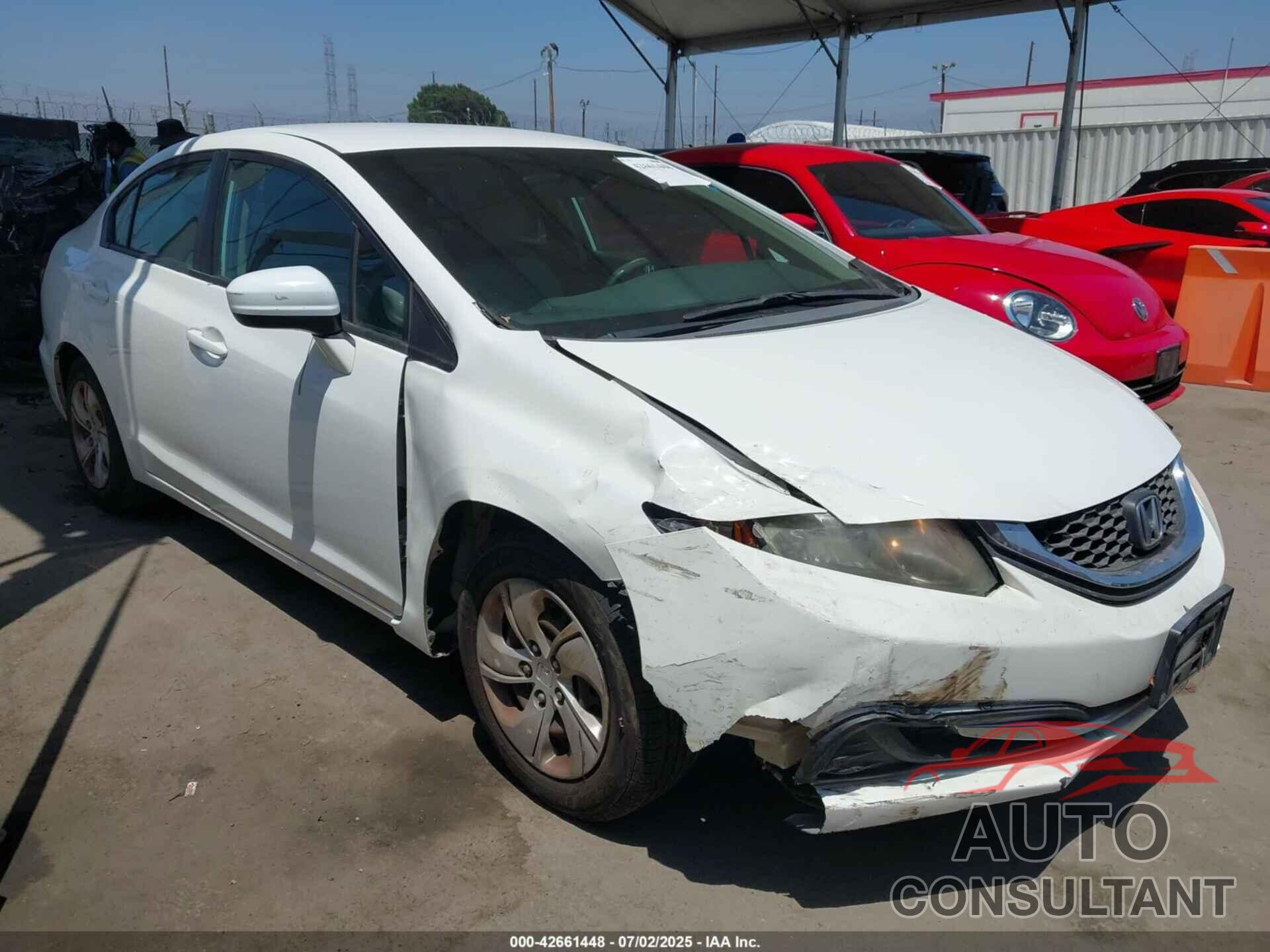 HONDA CIVIC 2014 - 19XFB2F56EE215478