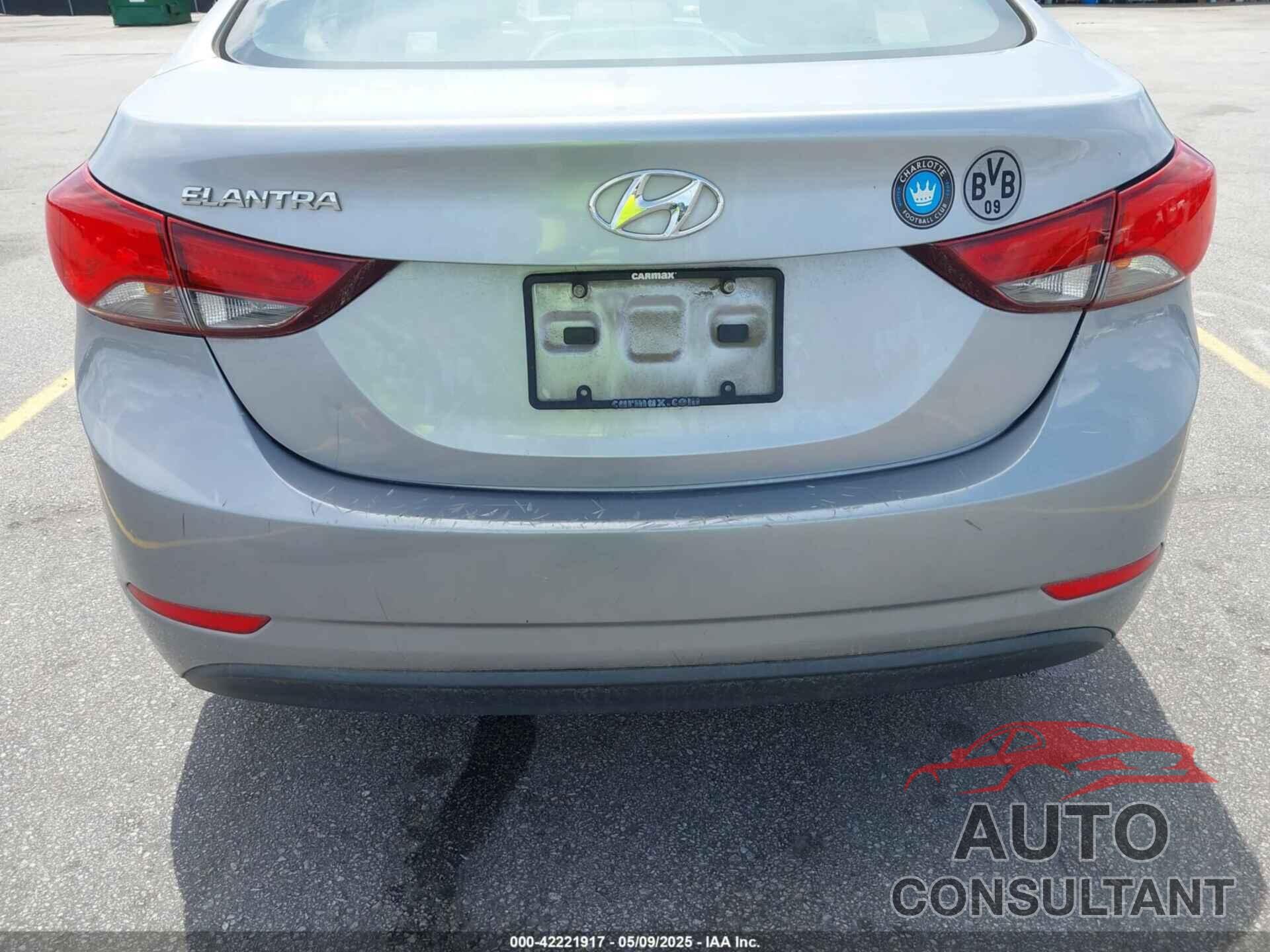 HYUNDAI ELANTRA 2015 - 5NPDH4AE6FH571077