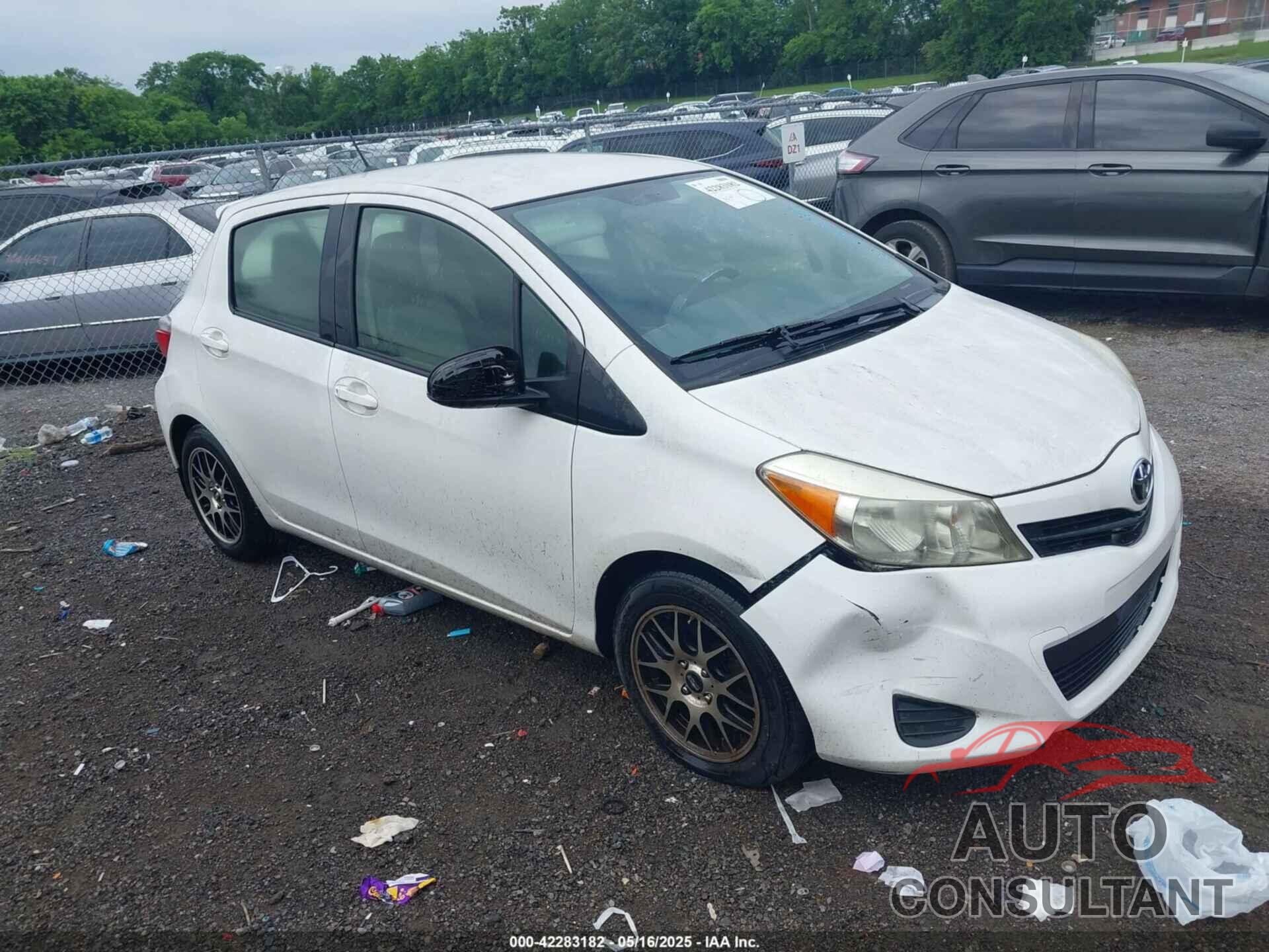 TOYOTA YARIS 2012 - JTDKTUD36CD519174