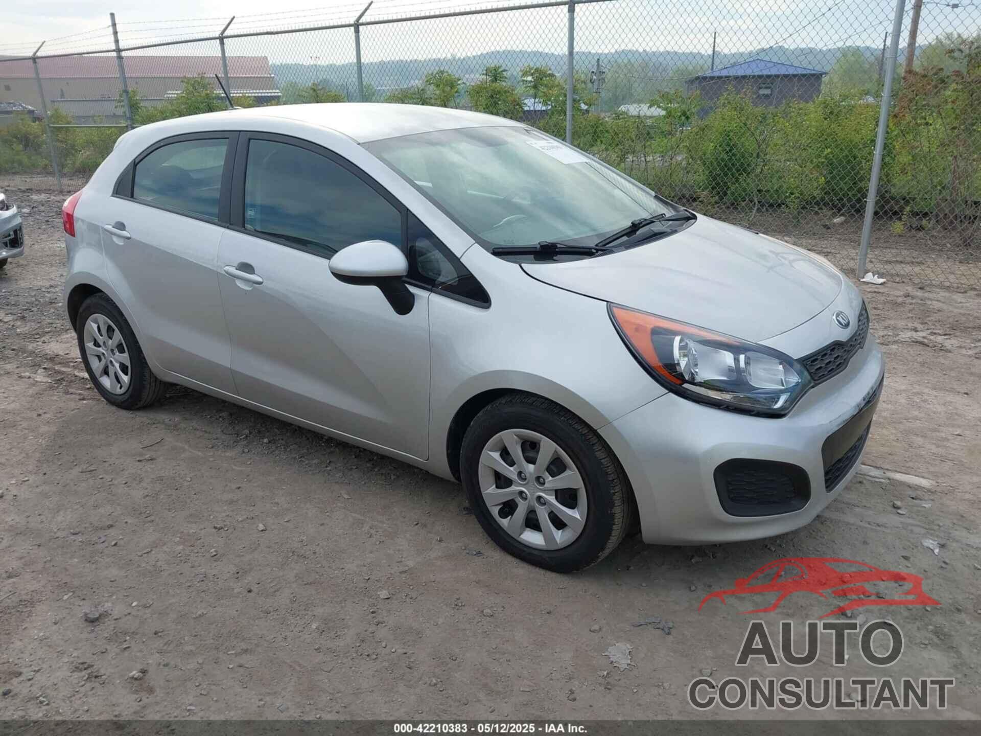 KIA RIO 2013 - KNADM5A38D6296610