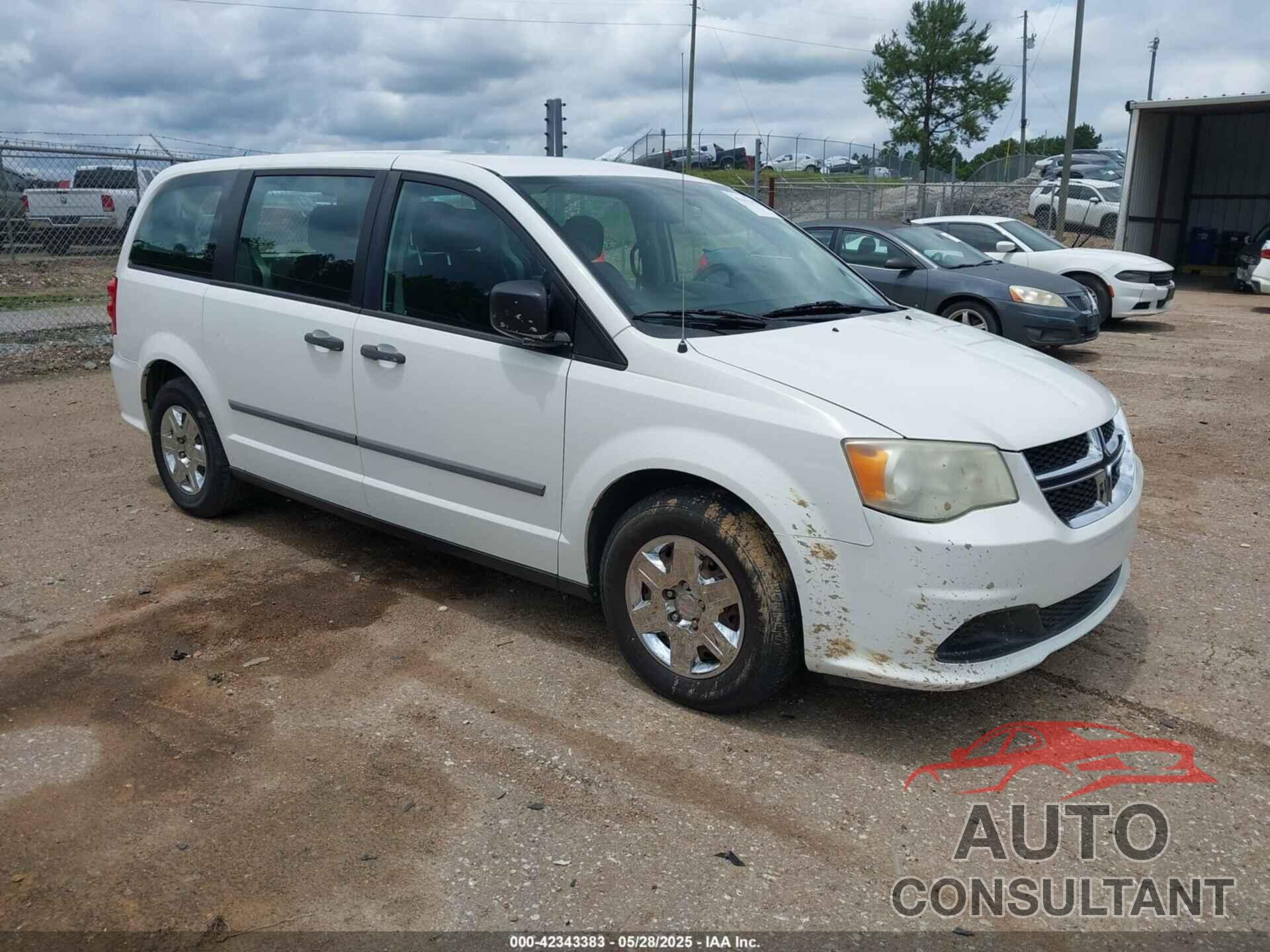 DODGE GRAND CARAVAN 2012 - 2C4RDGBG2CR254754