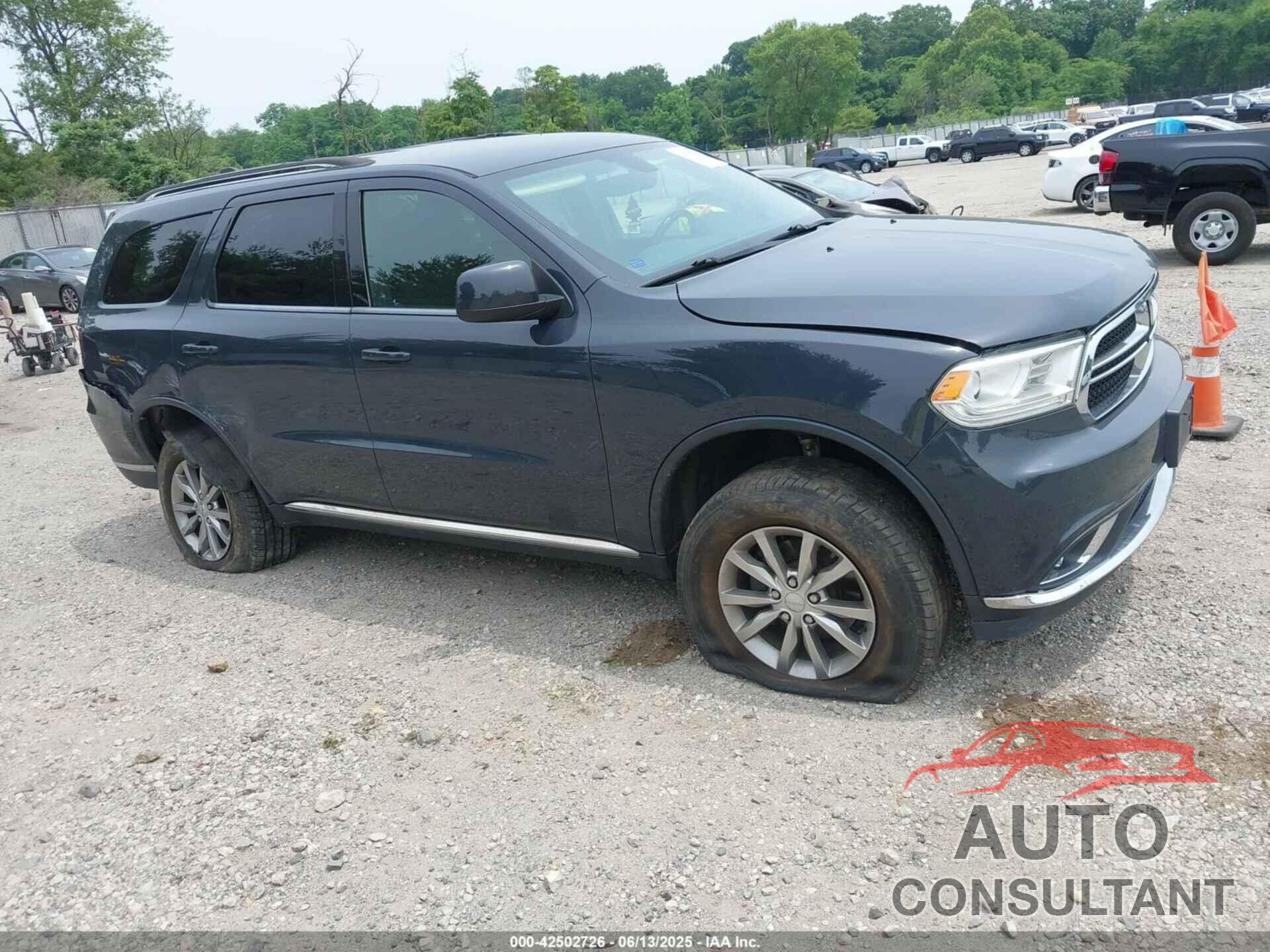 DODGE DURANGO 2018 - 1C4RDJAG5JC111480