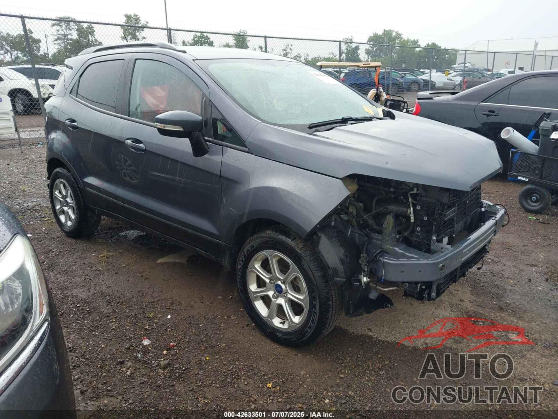 FORD ECOSPORT 2019 - MAJ3S2GE1KC301940