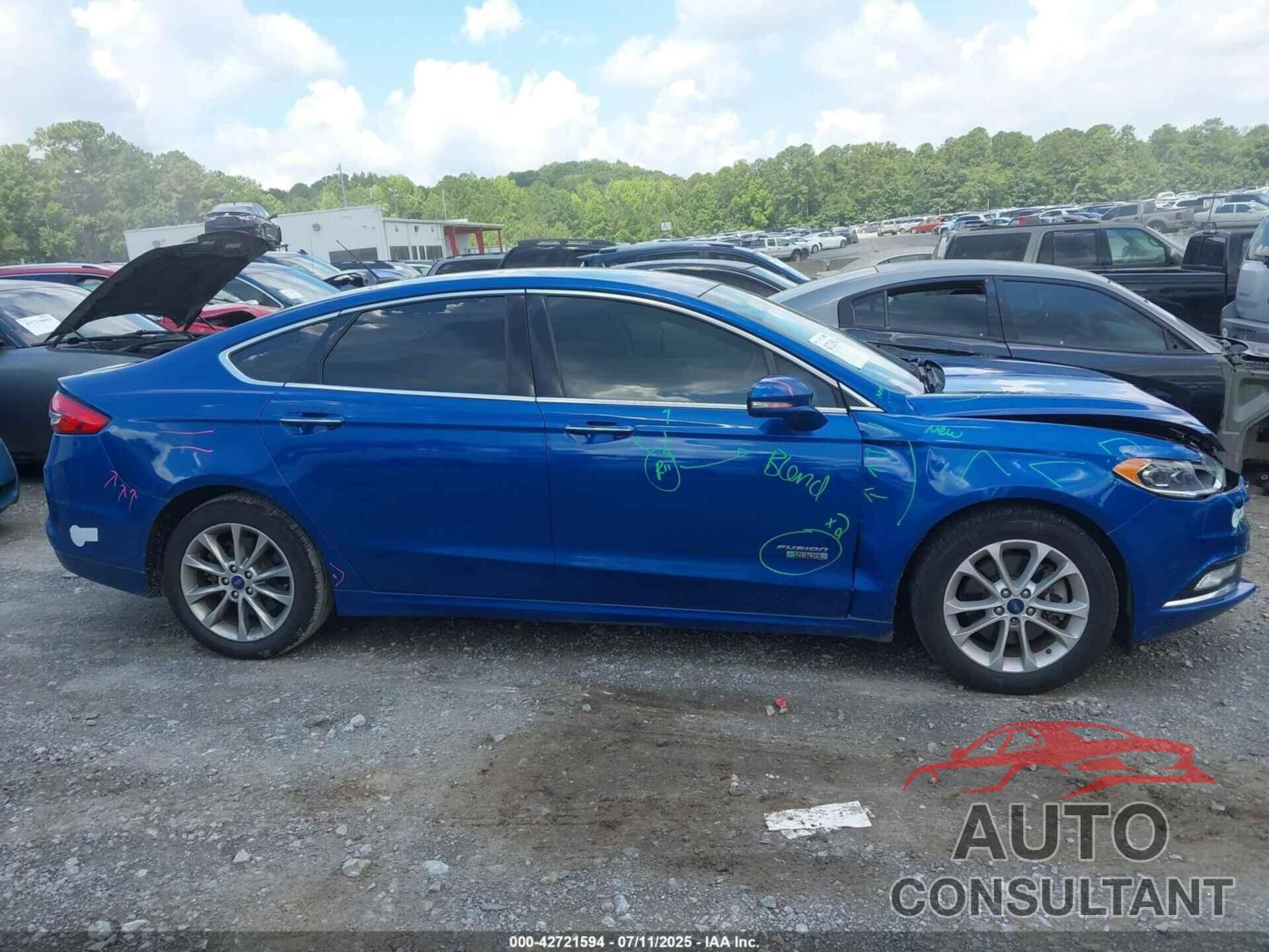 FORD FUSION ENERGI 2017 - 3FA6P0PUXHR354432