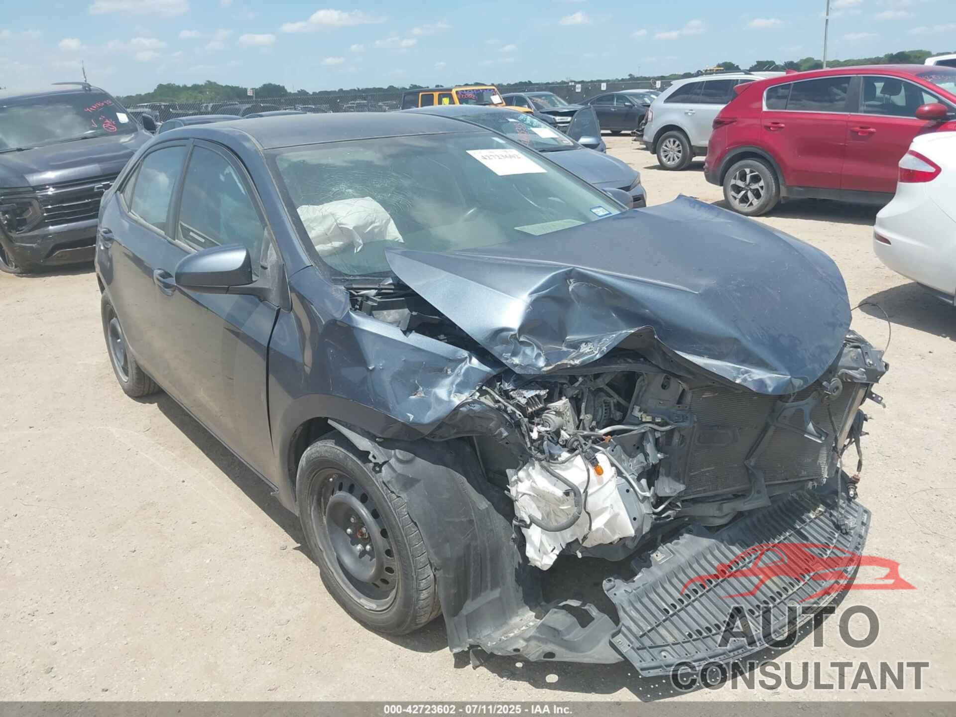 TOYOTA COROLLA 2016 - 2T1BURHE8GC598615