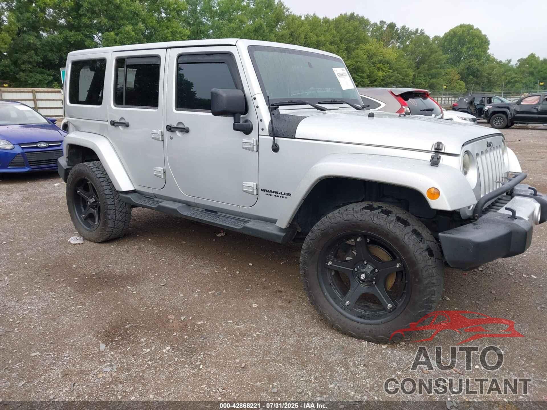 JEEP WRANGLER UNLIMITED 2012 - 1C4BJWEGXCL217038