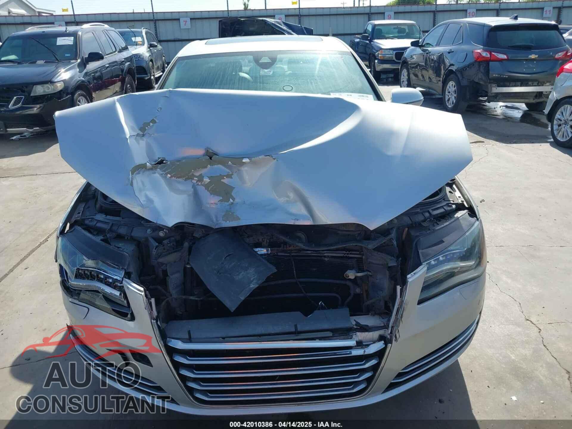 AUDI A8 2013 - WAUAGAFD7DN001880