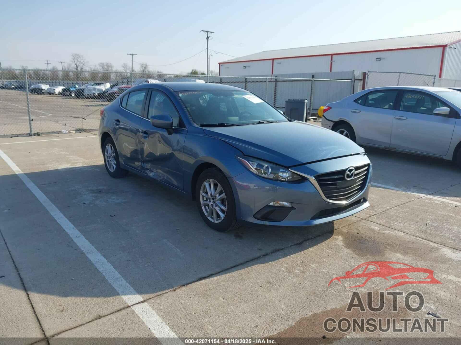 MAZDA MAZDA3 2016 - JM1BM1U77G1342639
