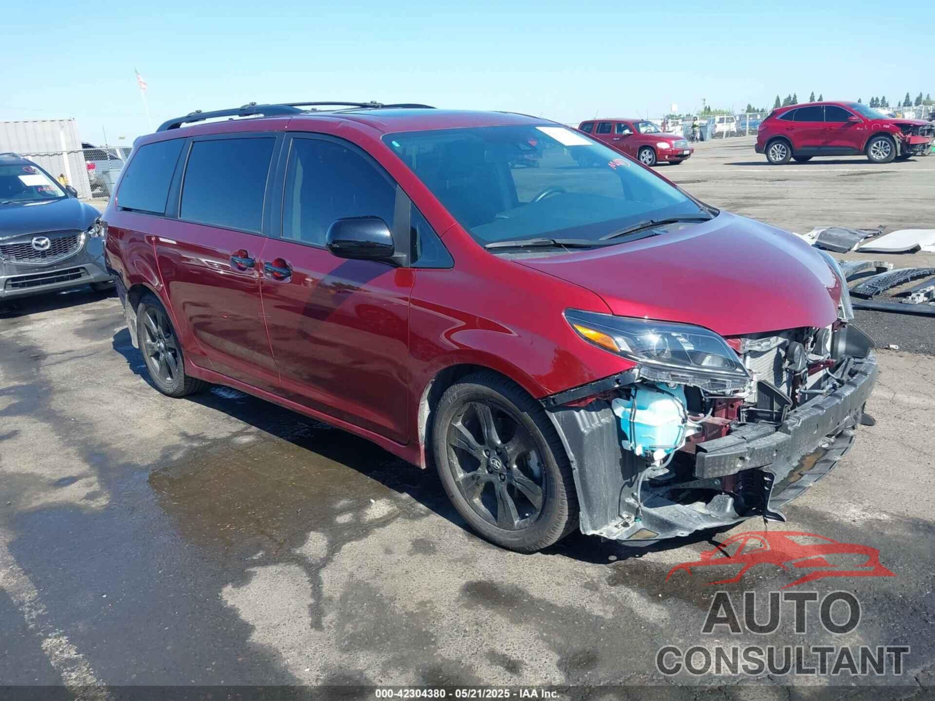 TOYOTA SIENNA 2020 - 5TDXZ3DC8LS053685