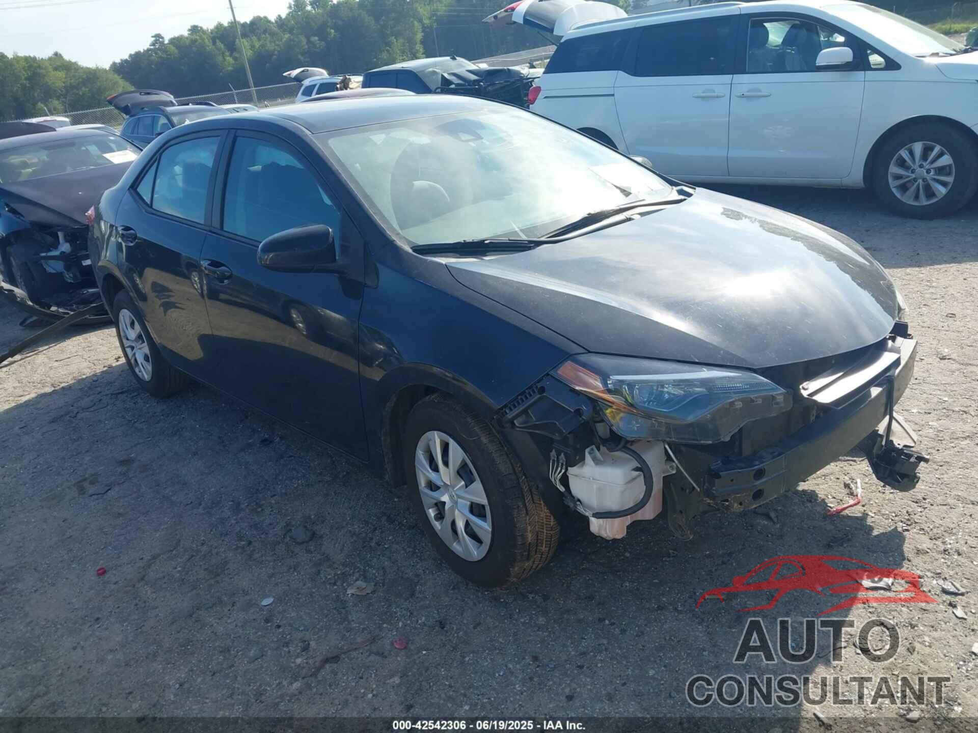 TOYOTA COROLLA 2019 - 2T1BURHE9KC145130