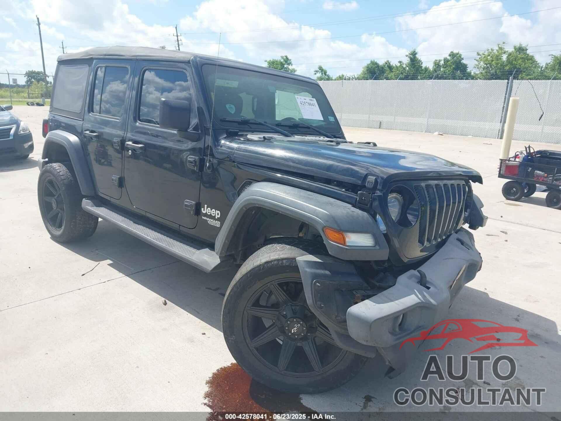 JEEP WRANGLER UNLIMITED 2018 - 1C4HJXDG1JW113034