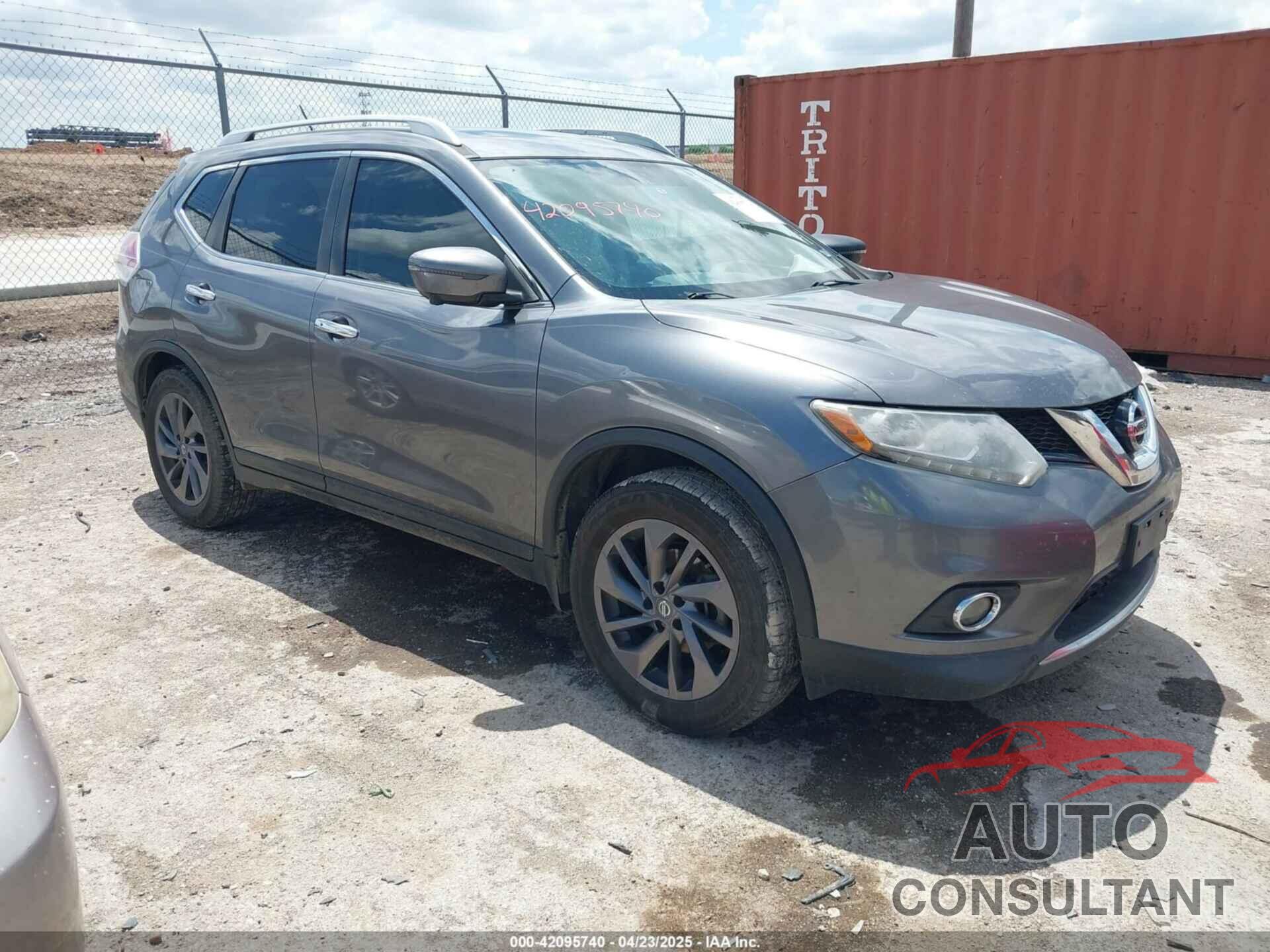 NISSAN ROGUE 2016 - 5N1AT2MT0GC912465