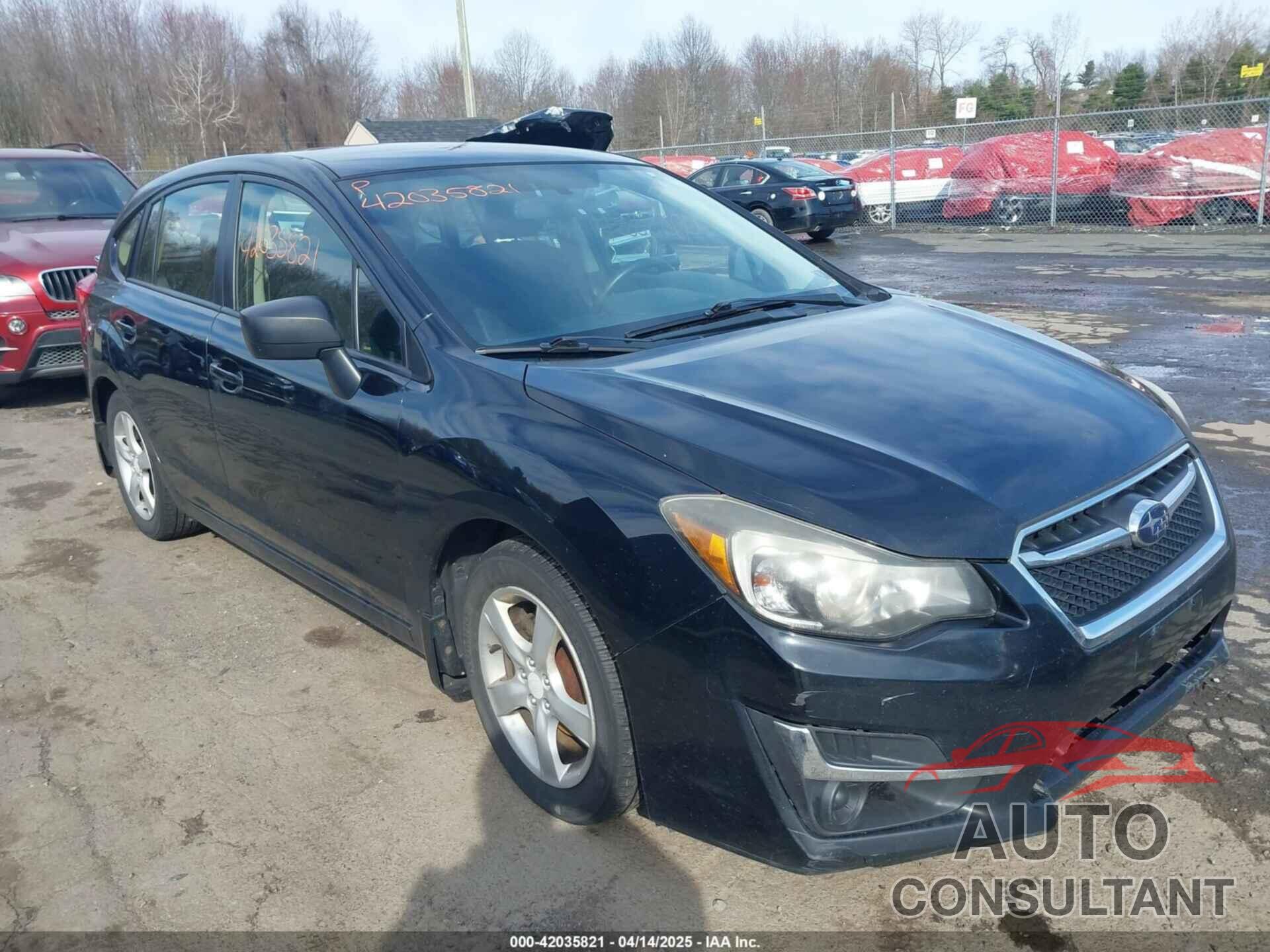 SUBARU IMPREZA 2015 - JF1GPAA69FH292962